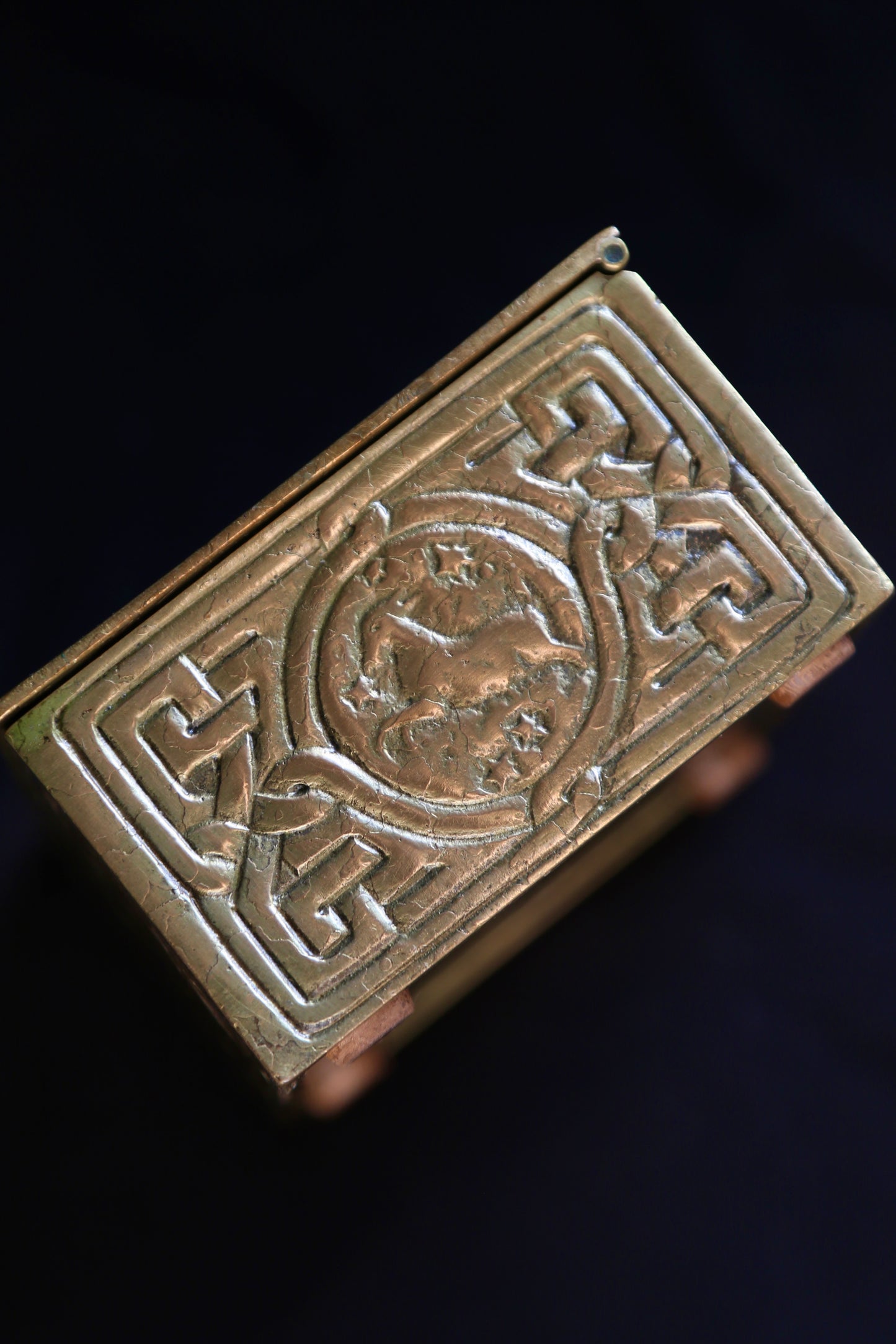 1910s Tiffany Studio Zodiac Box