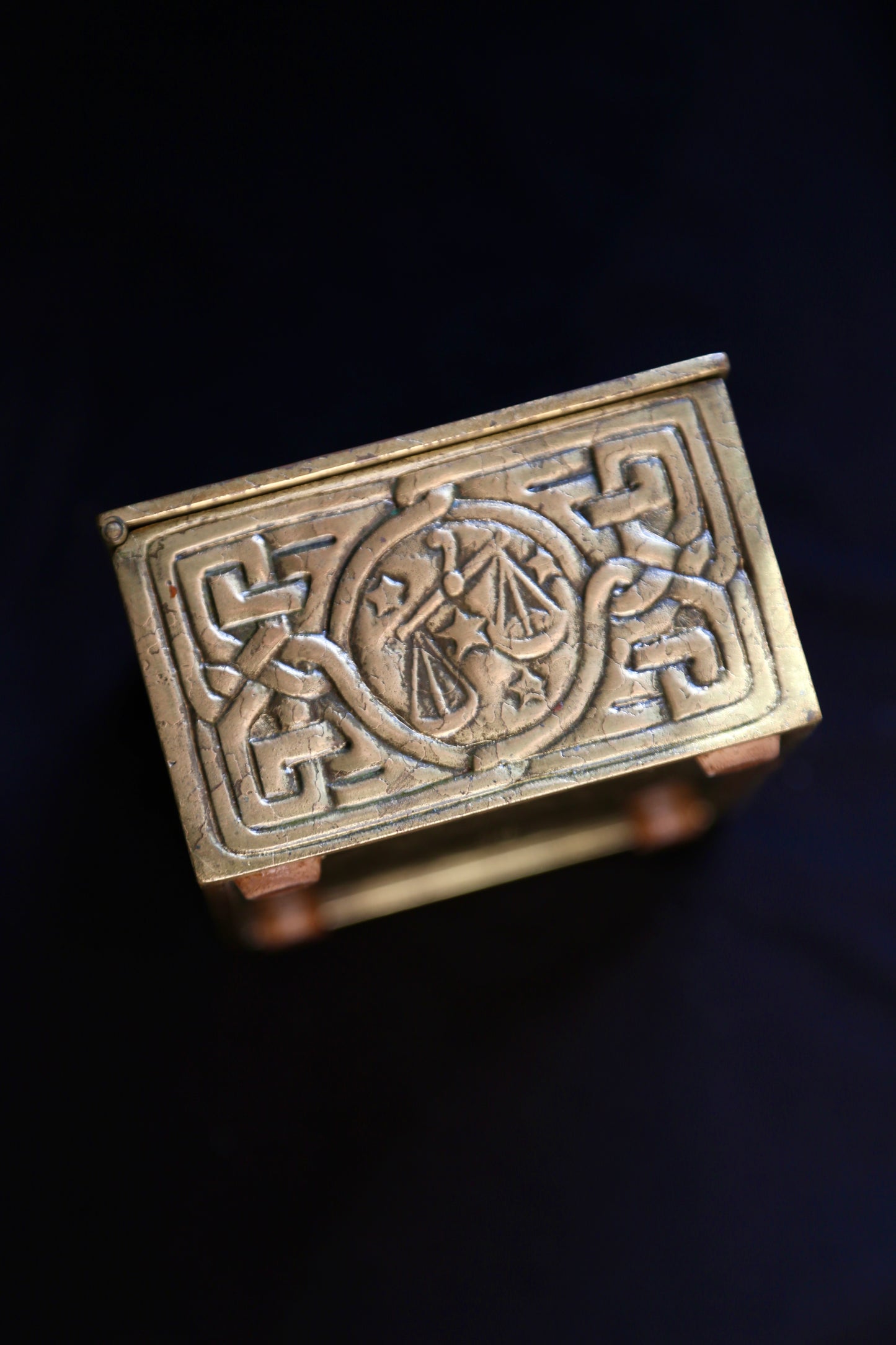 1910s Tiffany Studio Zodiac Box