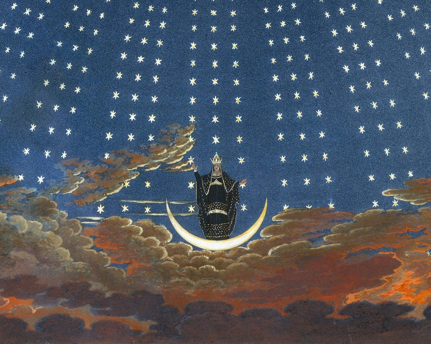 Queen of Night Art Print