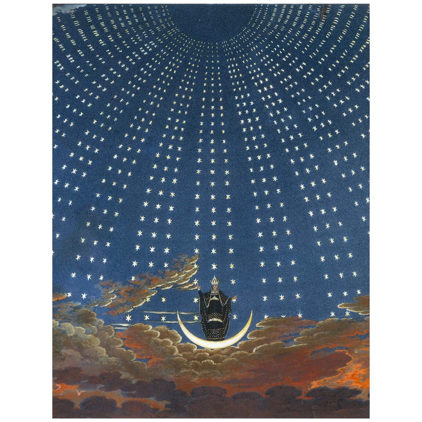 Queen of Night Art Print