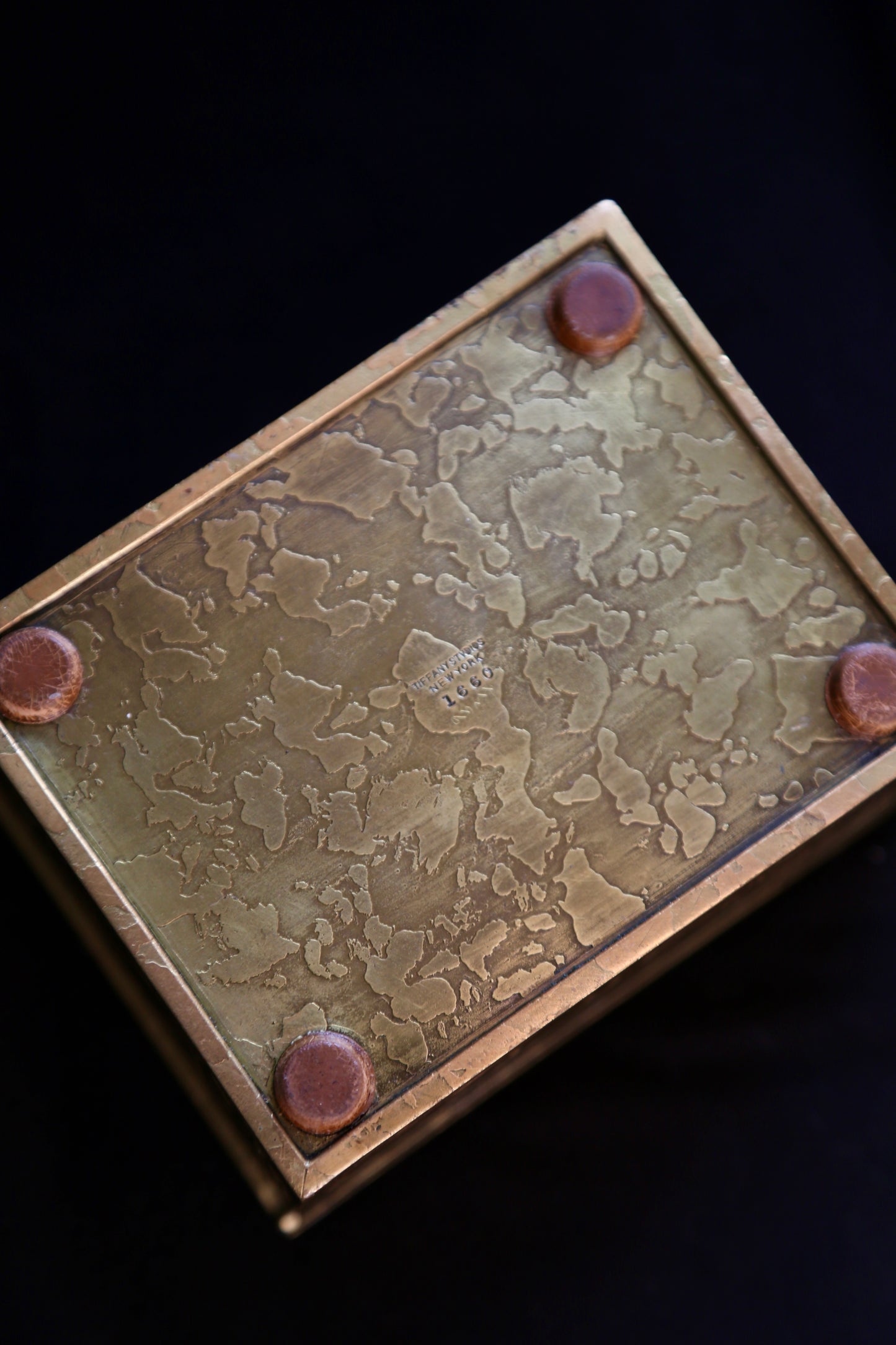 1910s Tiffany Studio Zodiac Box