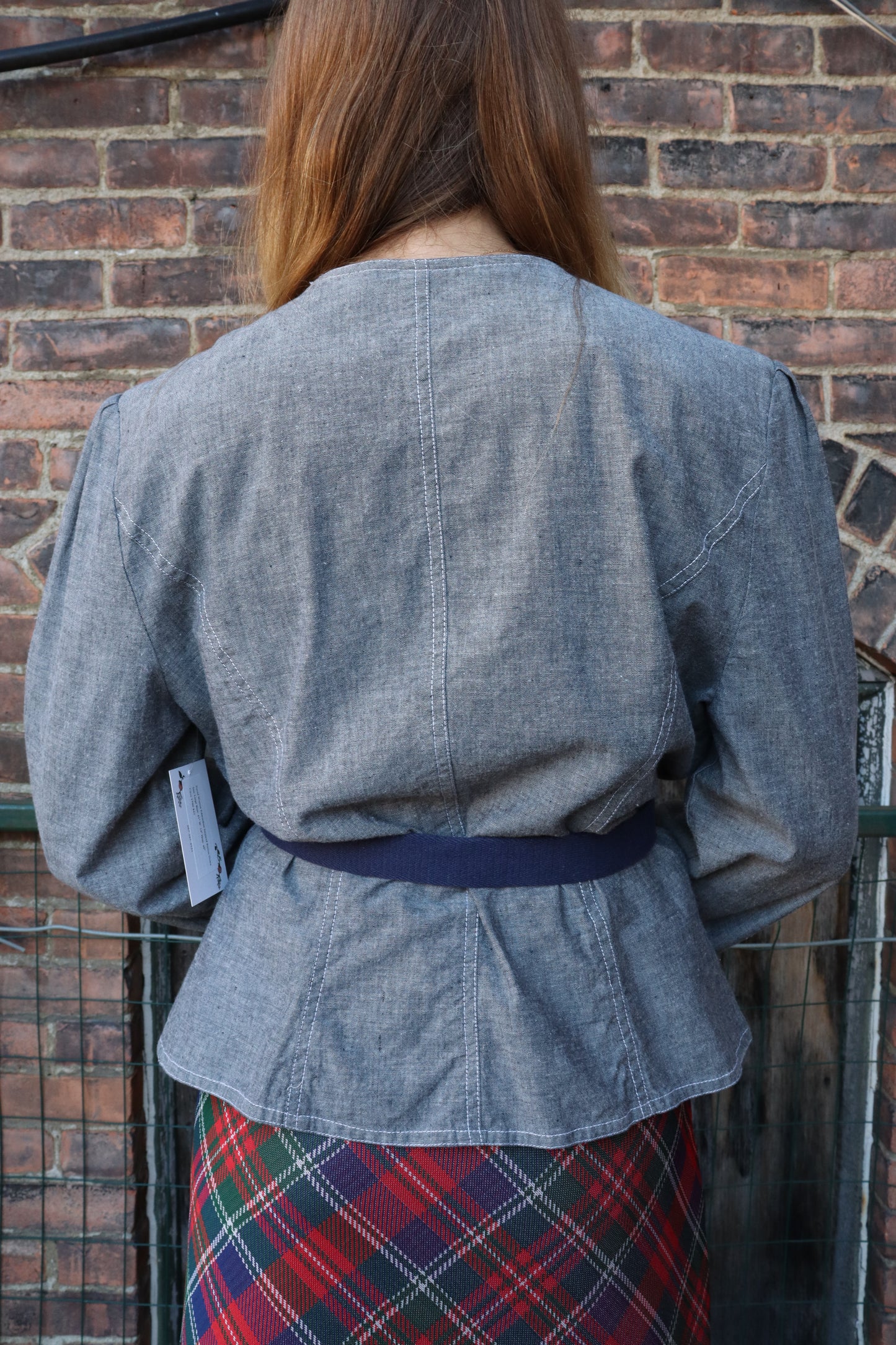 1980's David Warren Edwardian Inspired Button Down