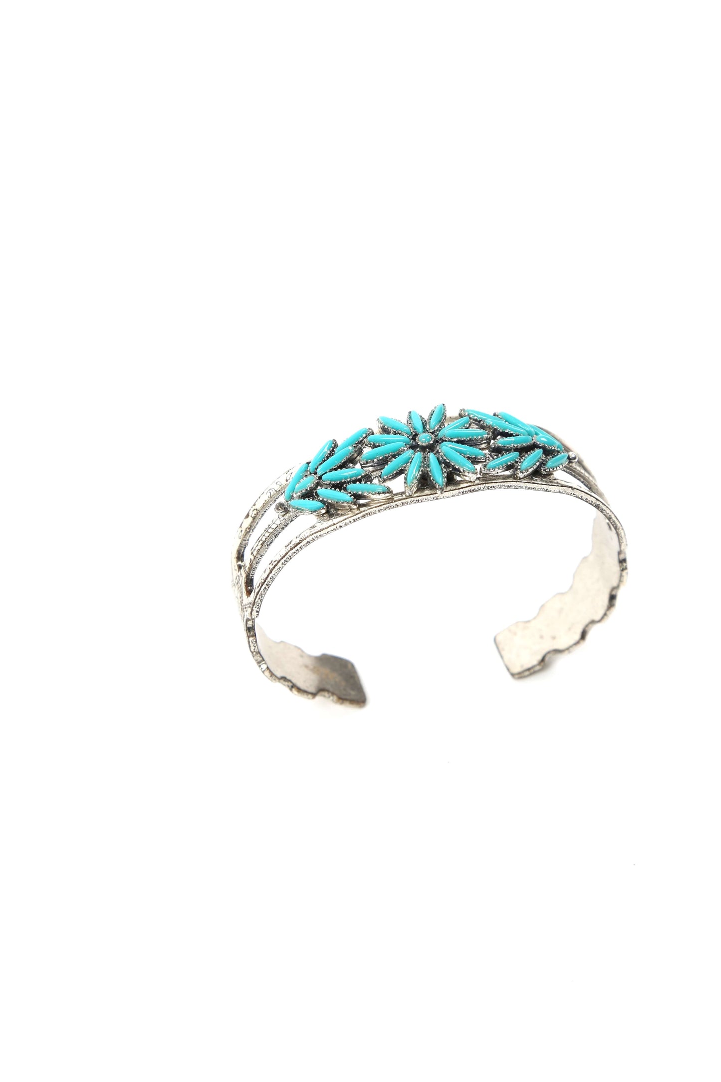 1970's Faux Turquoise Cuff Bracelet