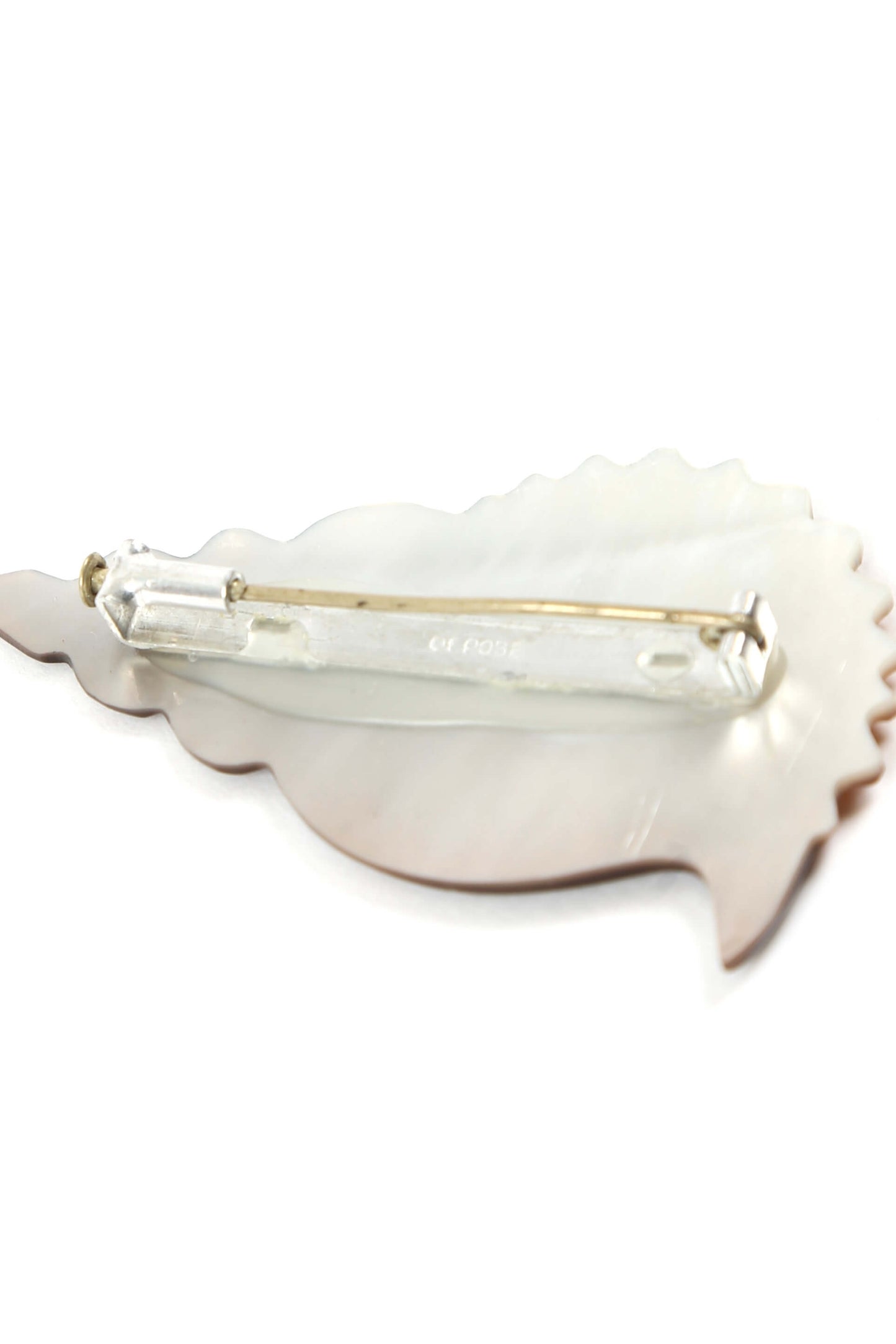 1940's French Shell Brooch