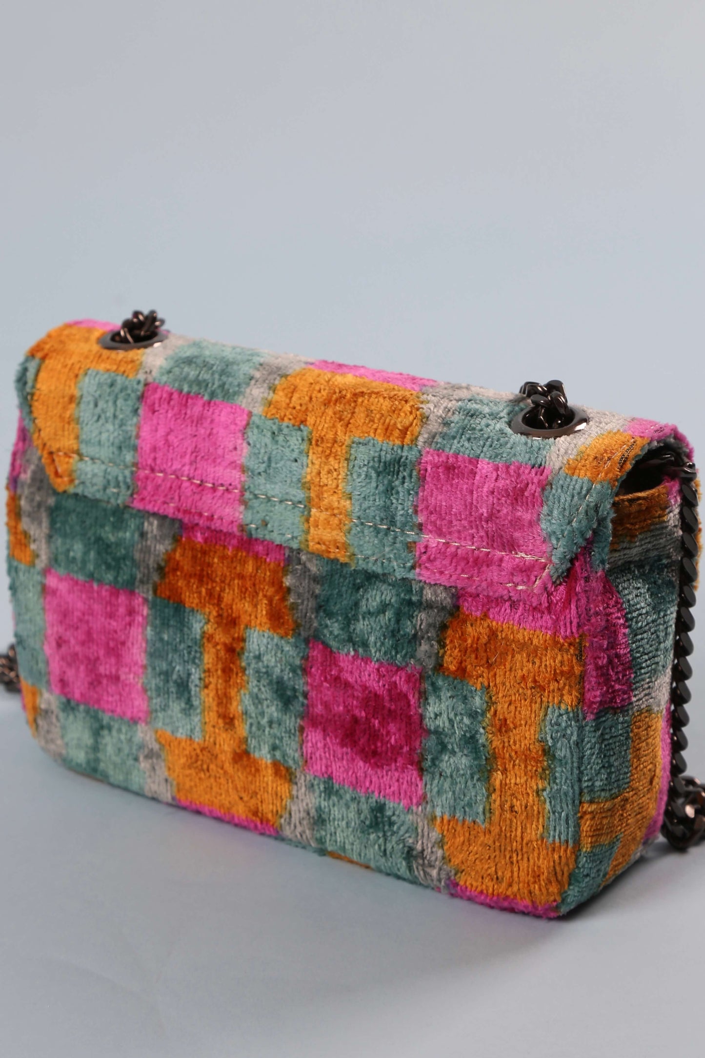 Uzbek Silk Velvet Coco Purse