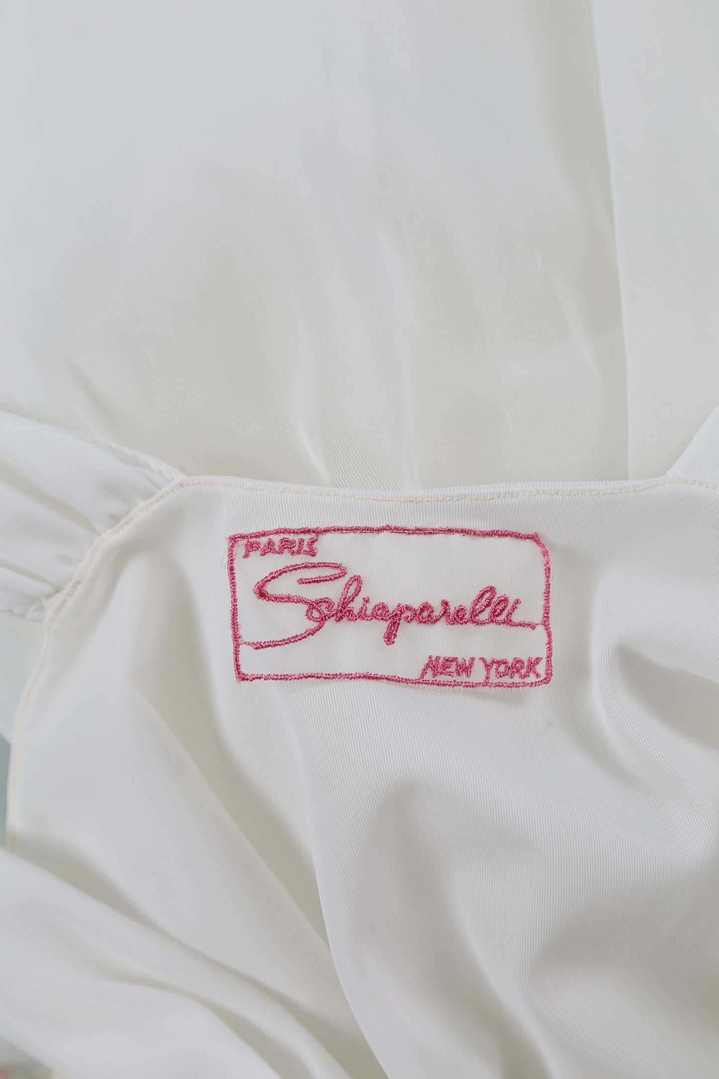 1950's Schiaparelli Embroidered Negligée