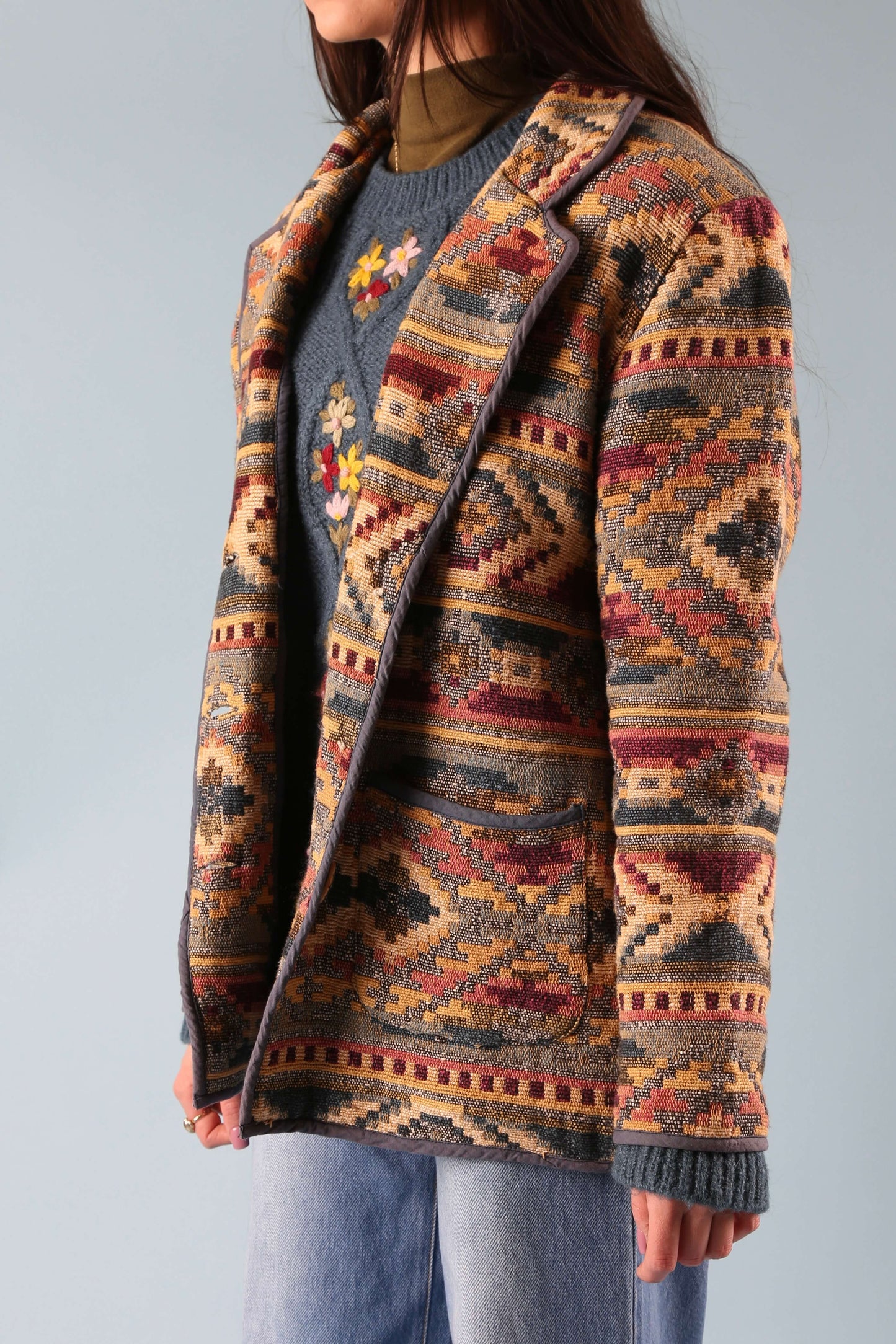 1980's Desert Daze Tapestry Jacket