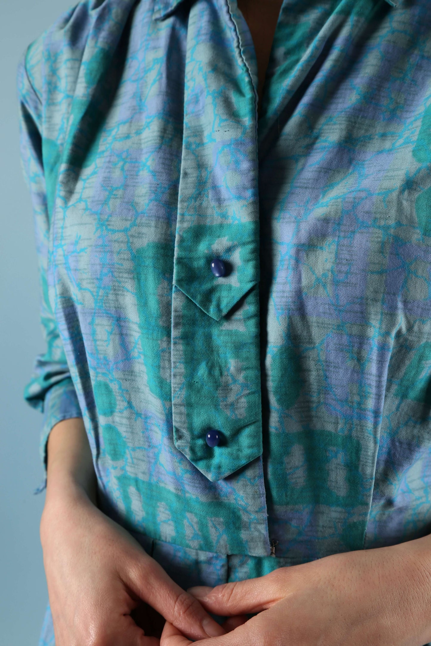 1950's Oceanic Shirt Dress