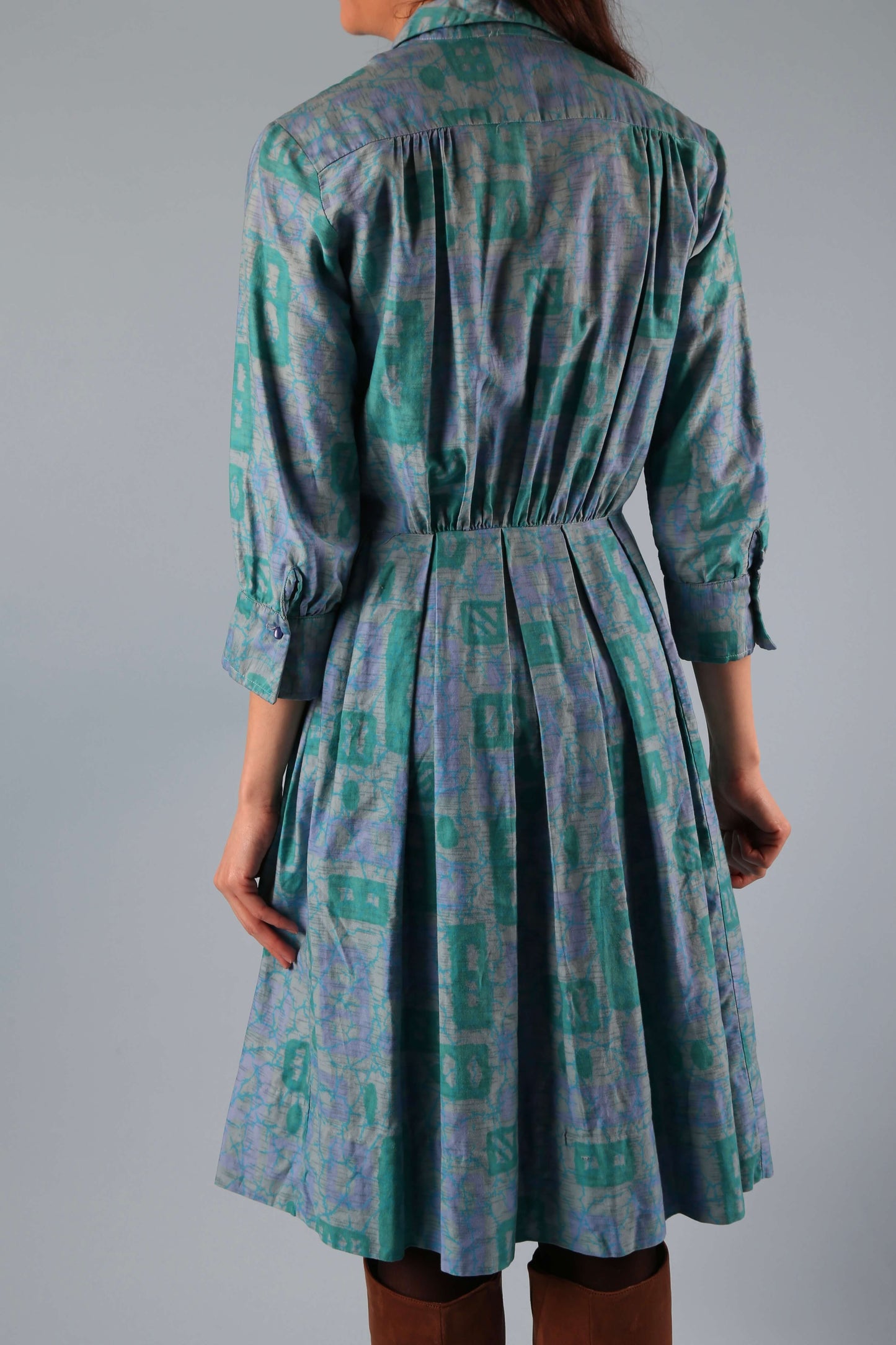 1950's Oceanic Shirt Dress