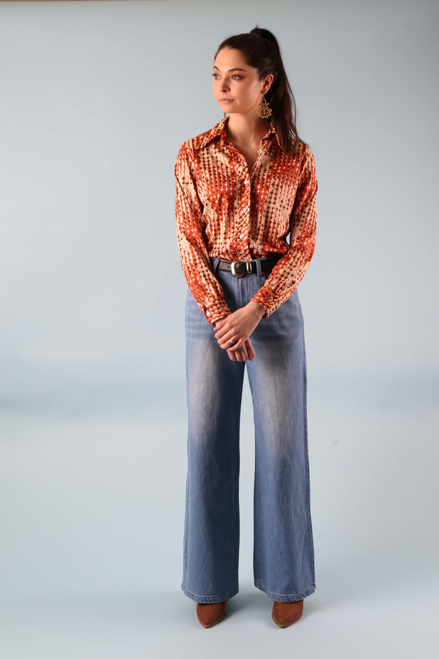 1970's Vera Button Down Top