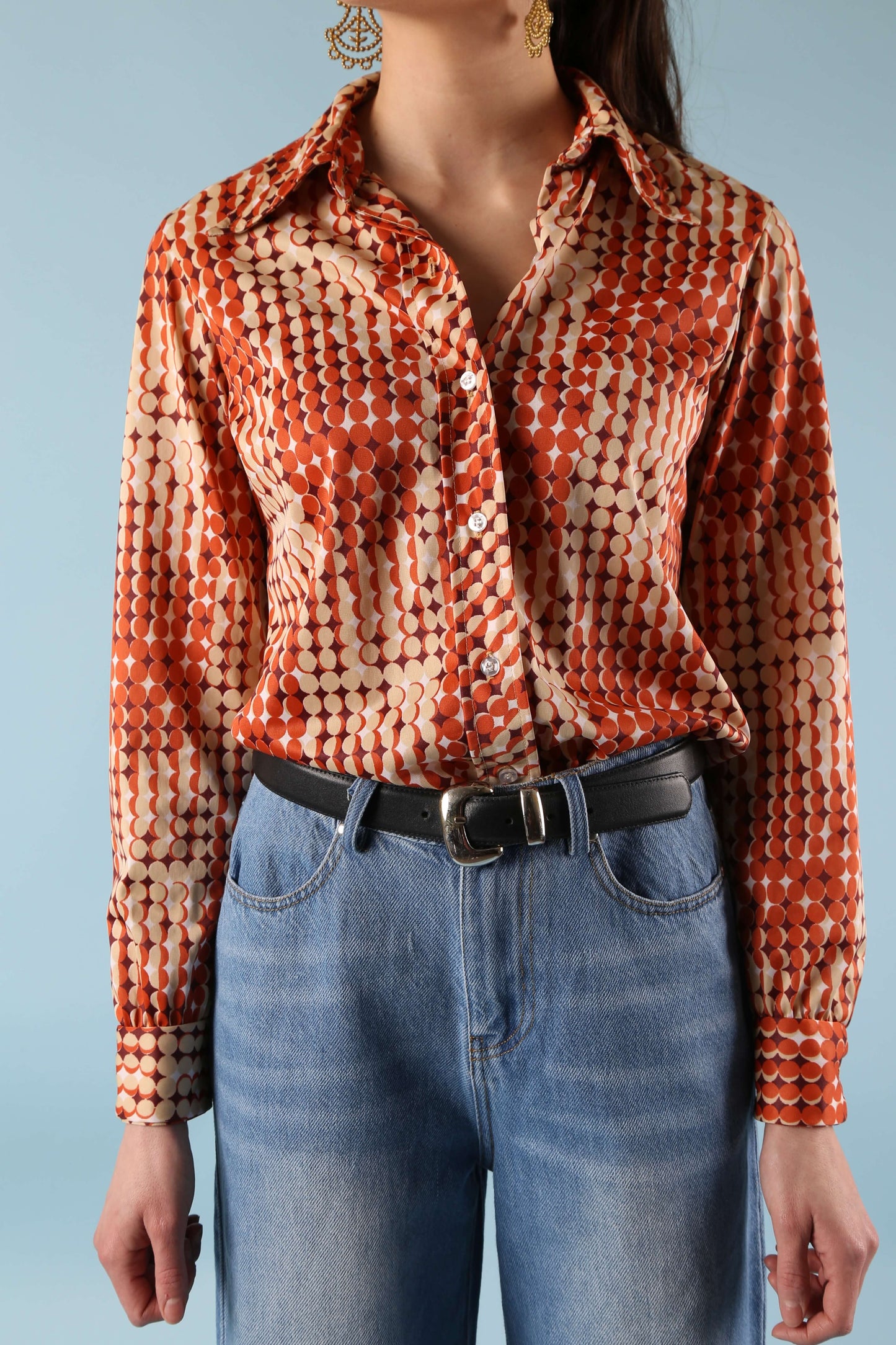 1970's Vera Button Down Top