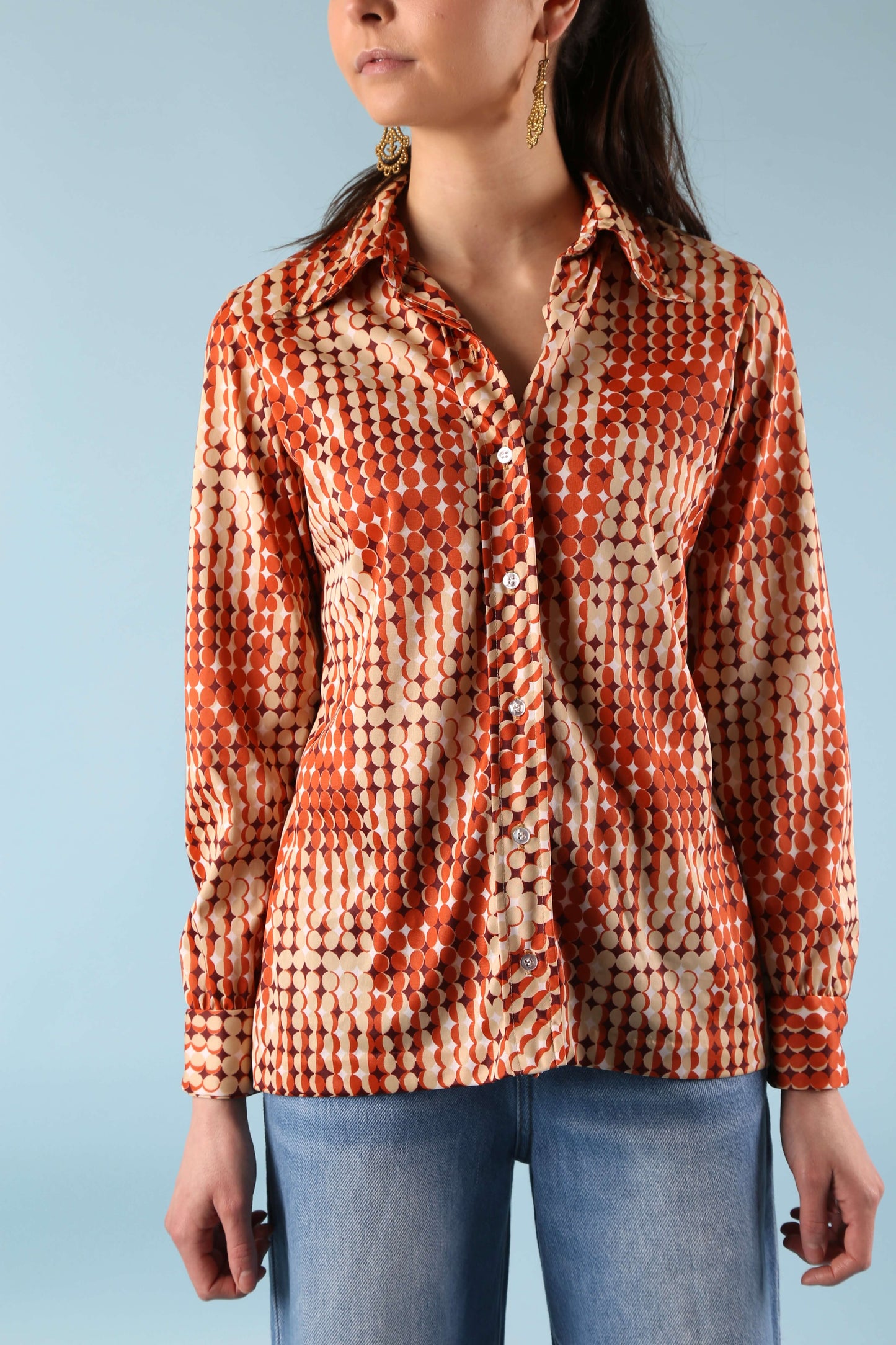 1970's Vera Button Down Top