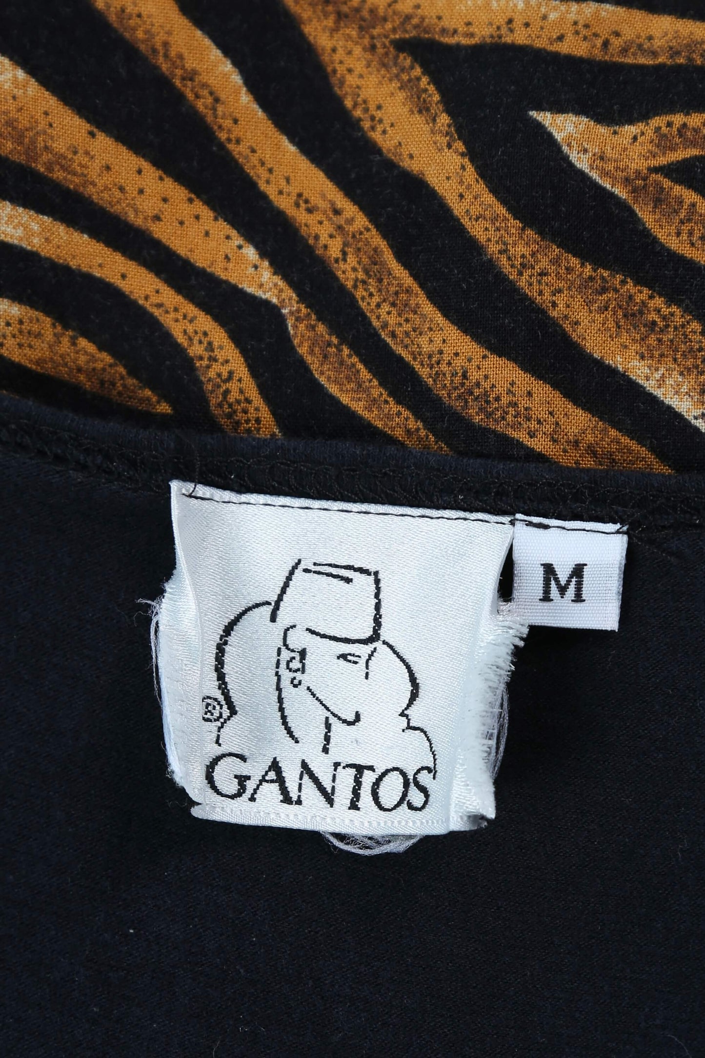 1980's Gantos Animal Print Jumpsuit