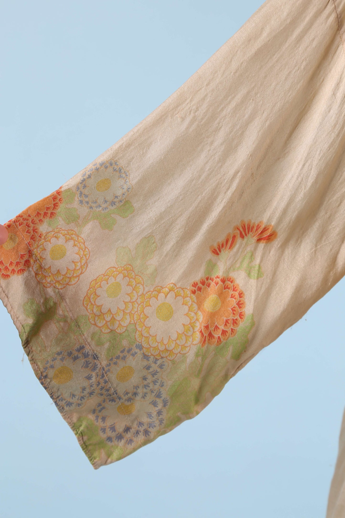 1920’s Pongee Silk Robe