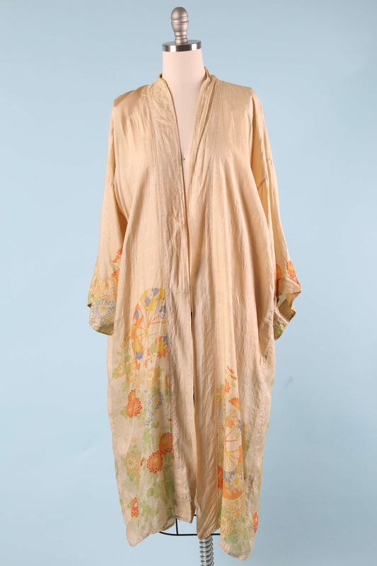 1920’s Pongee Silk Robe