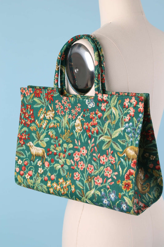 1960's Margaret Smith Rare Animal Print Purse