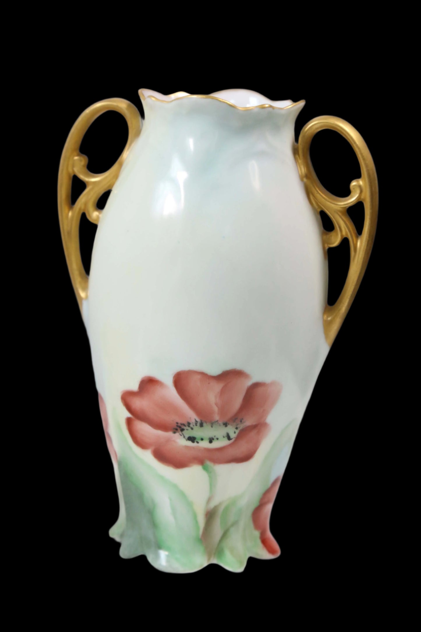 1900's Antique MZ Austria Poppy Vase – Moritz Zdekauer