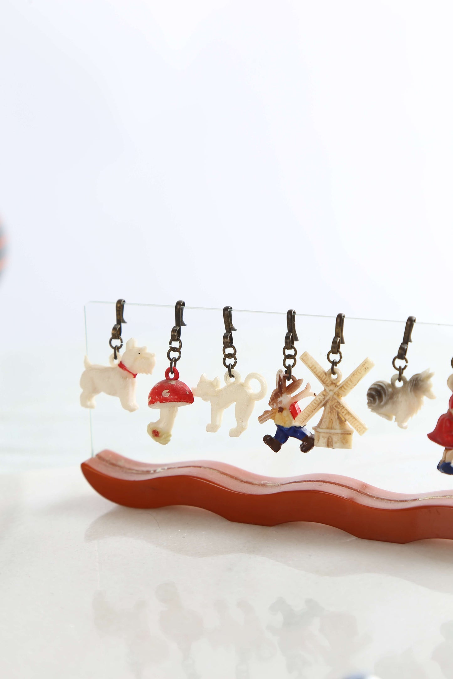 1930's Celluloid & Bakelite Drink Charm Set
