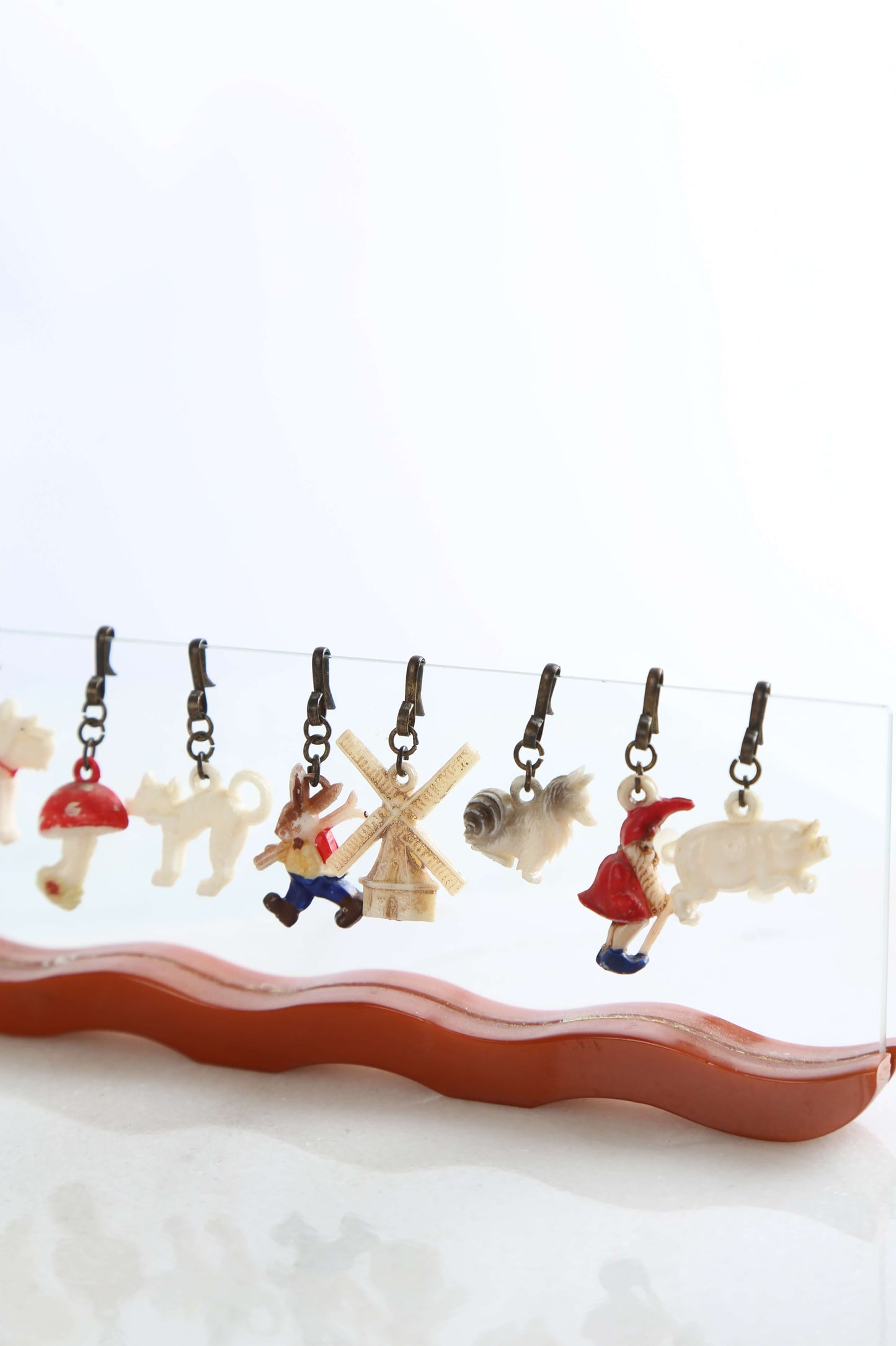 1930's Celluloid & Bakelite Drink Charm Set