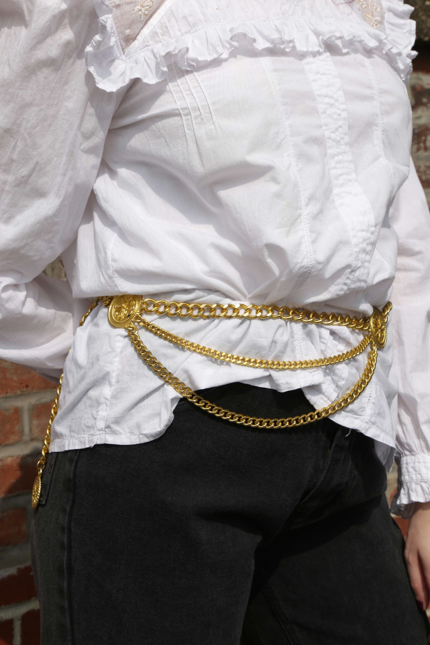 1980's Golden Chain Belt