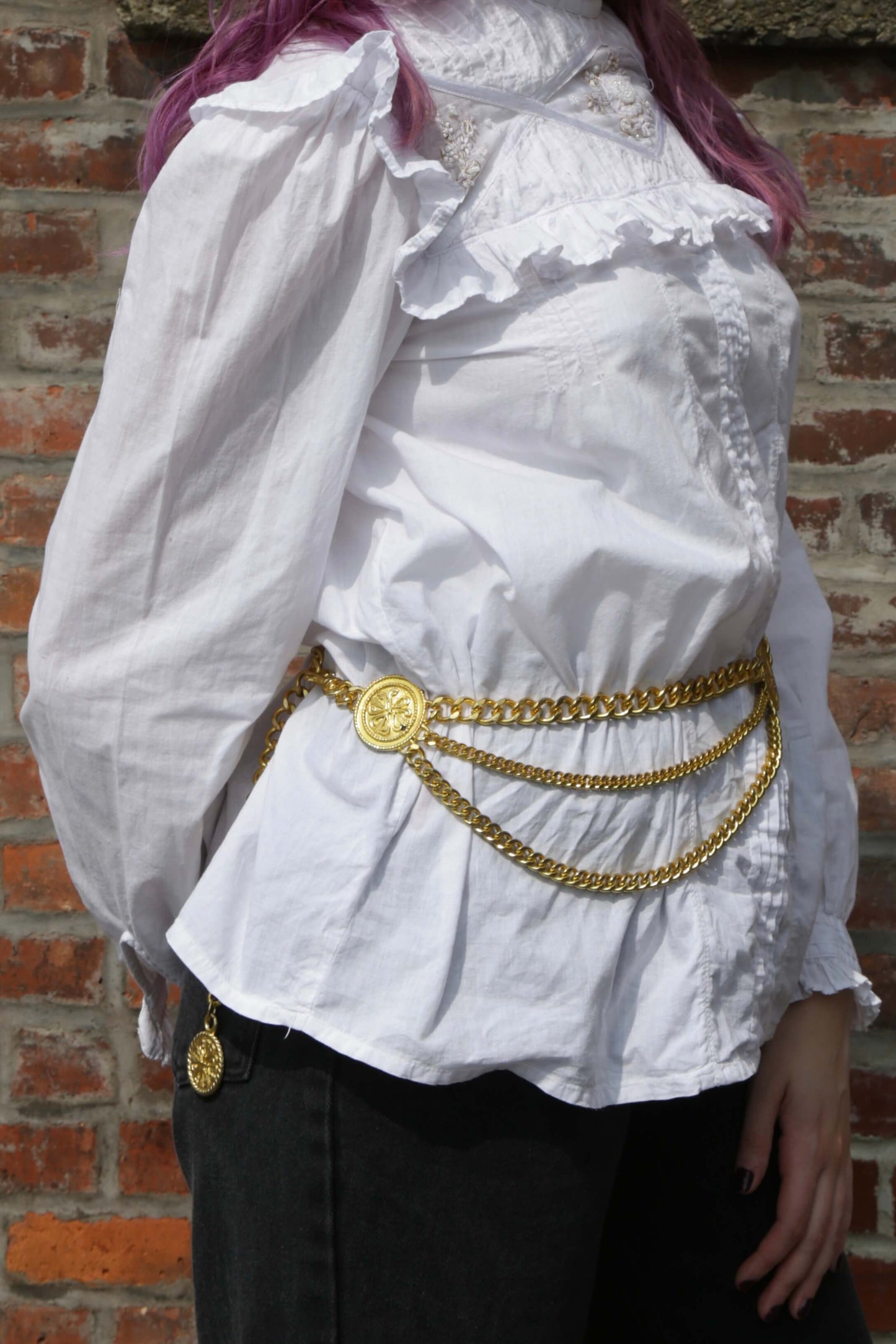 1980's Golden Chain Belt