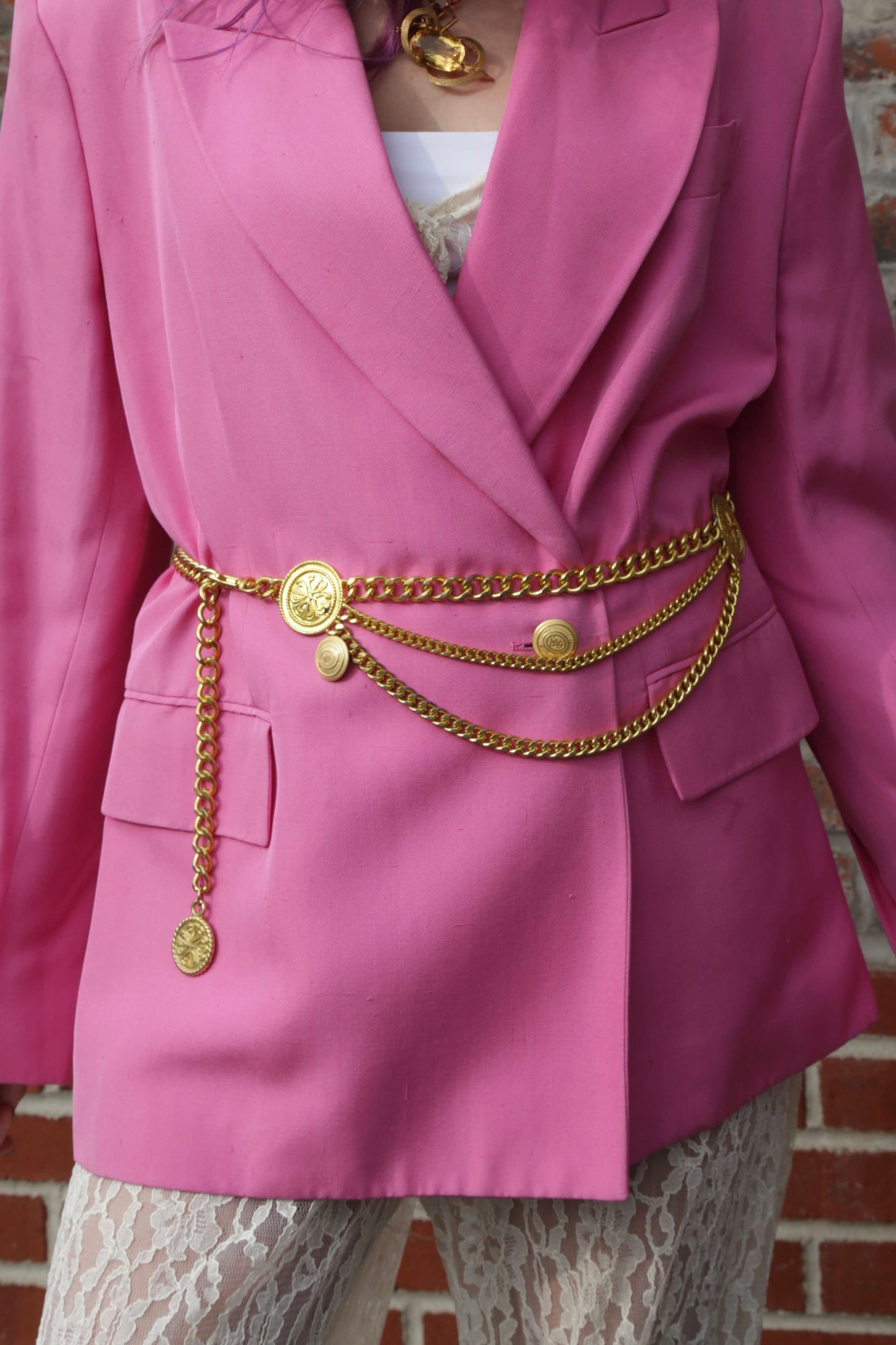 1980's Golden Chain Belt