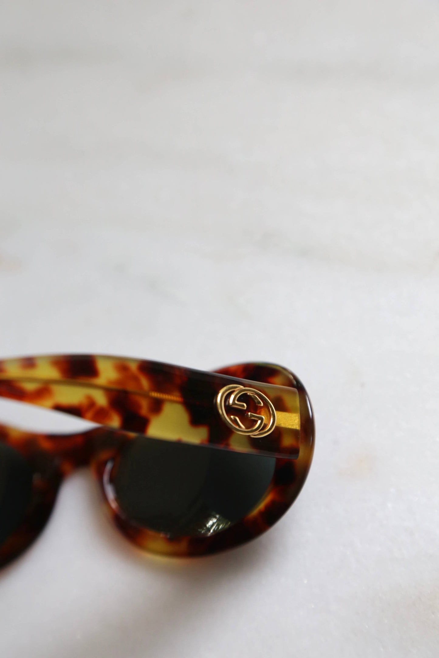 1990's Gucci Tortoise Shell Sunglasses