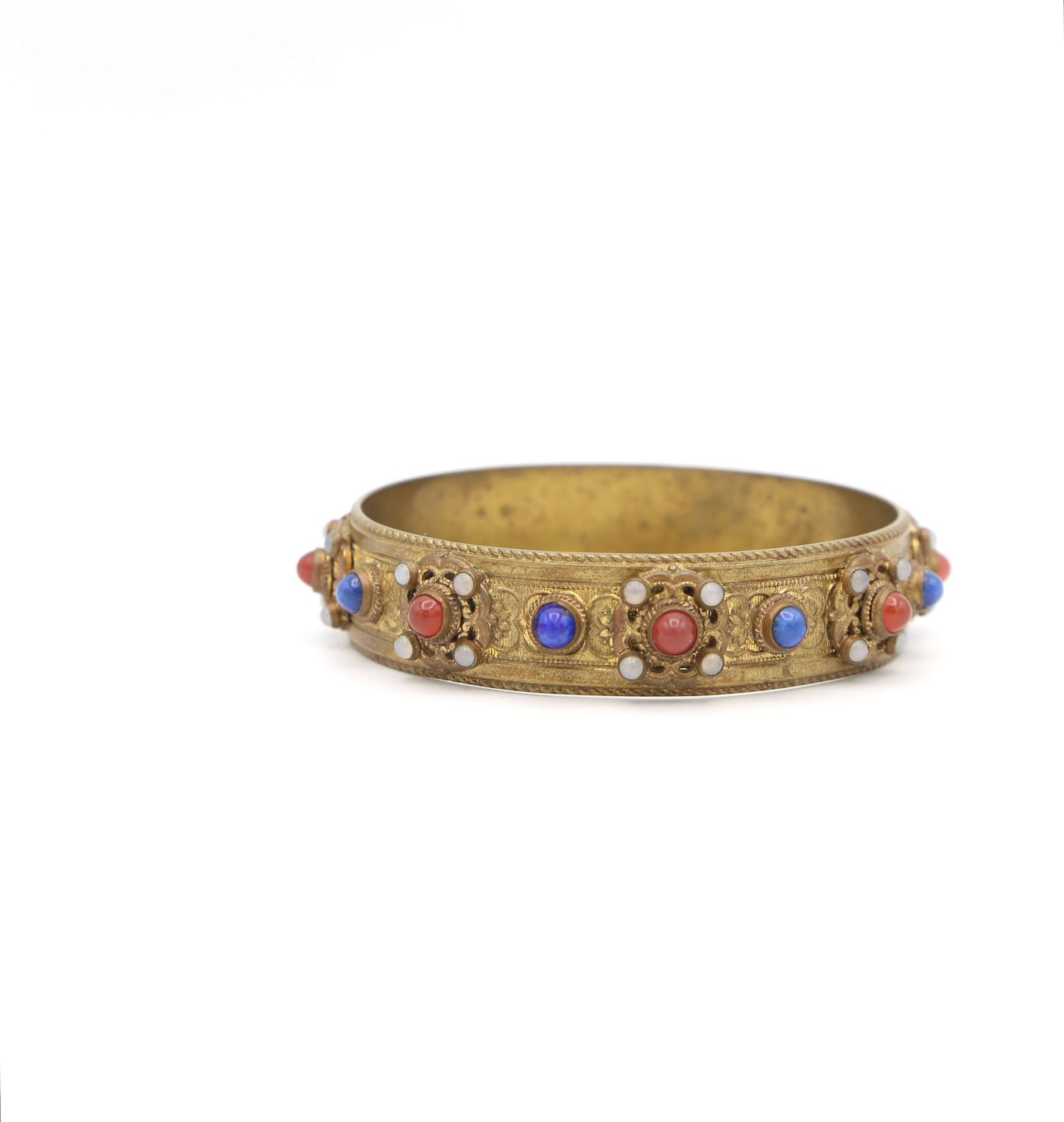 1920's Austrian Art Glass Bangle