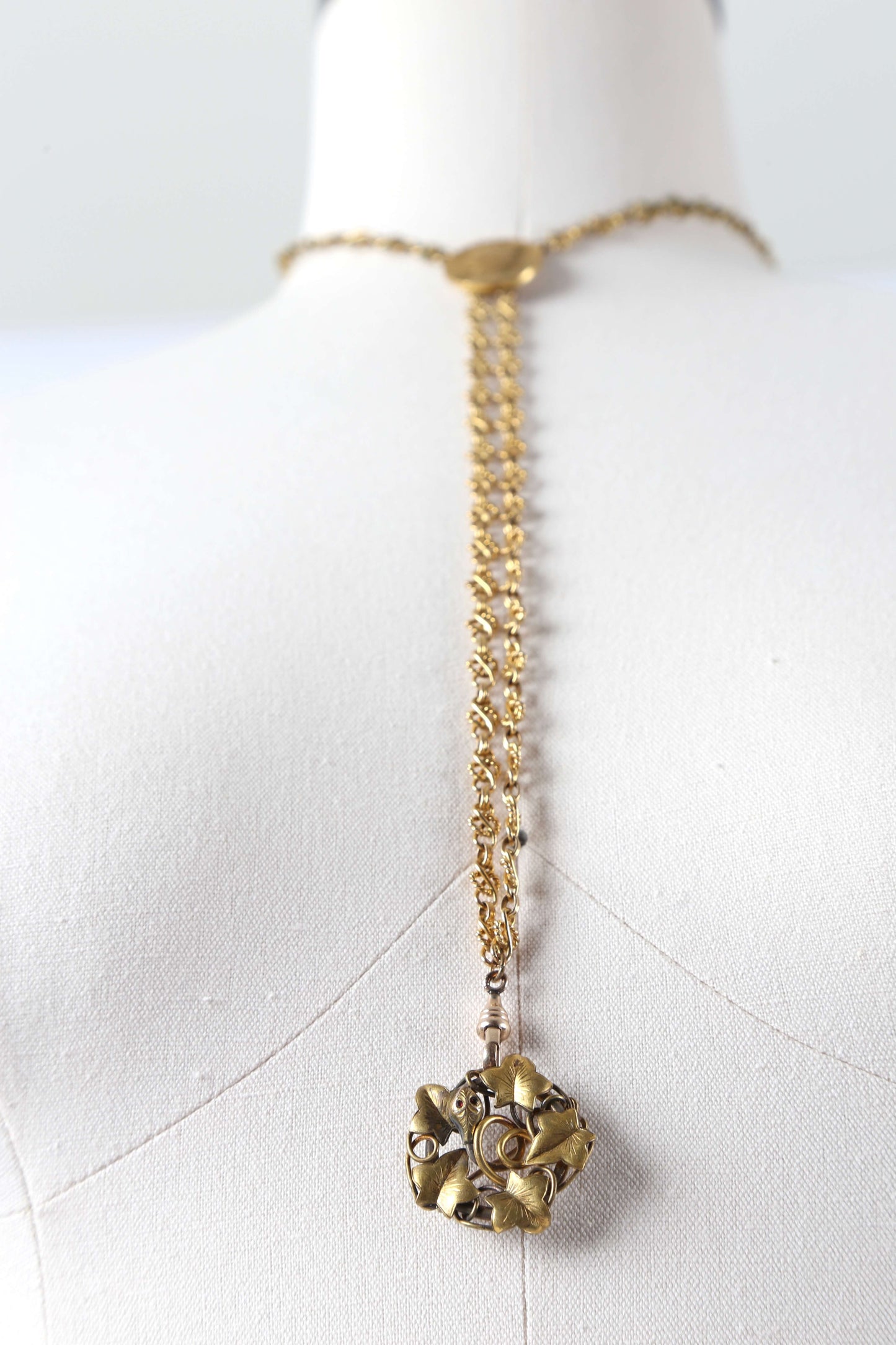 1890's Victorian Snake Brooch