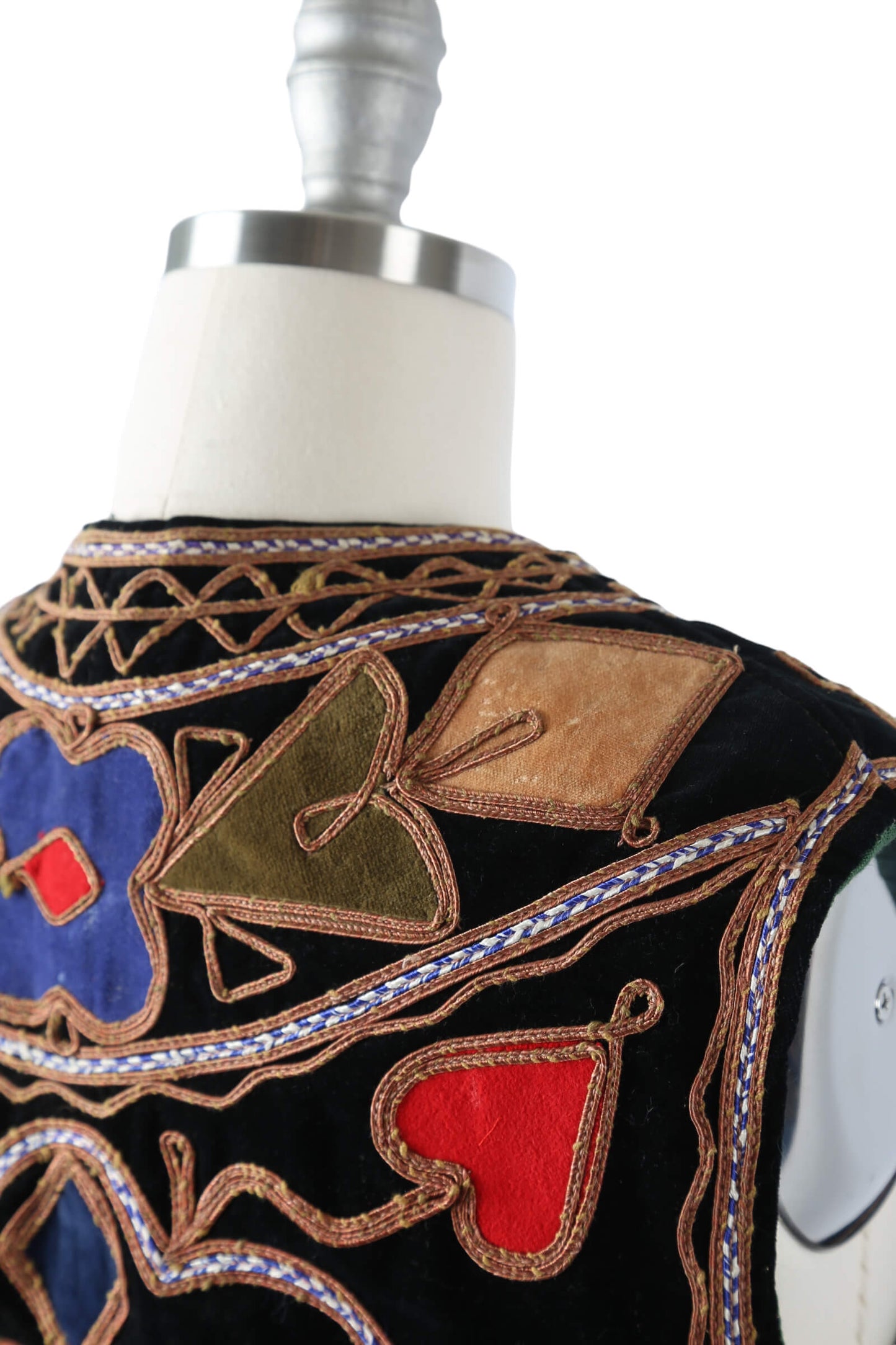 1960's Appliqué Afghani Vest