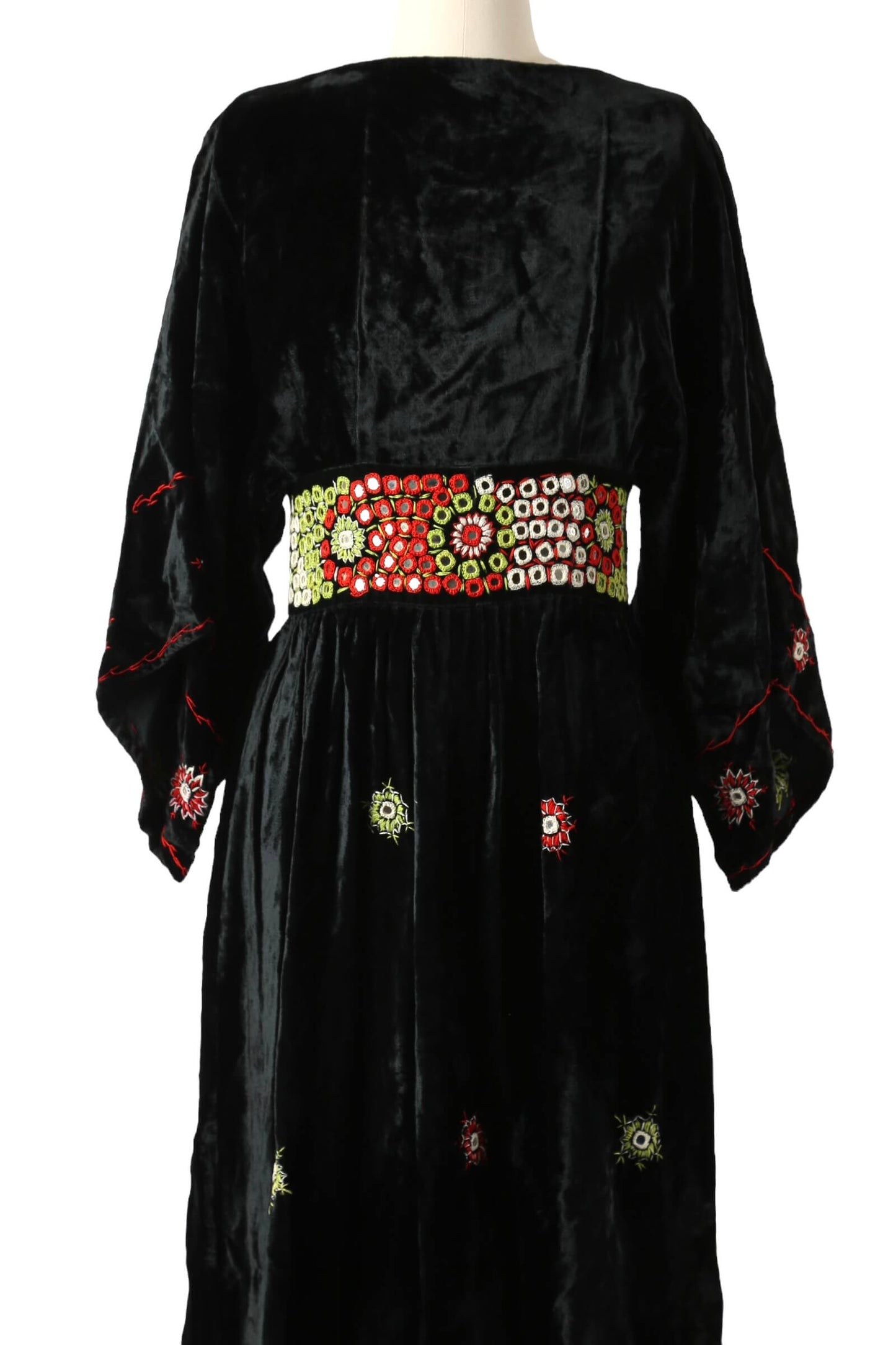 1976 Pakistani Velvet Kaftan