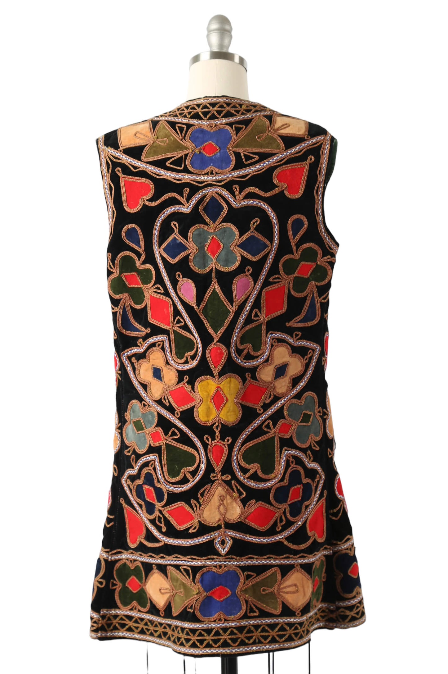 1960's Appliqué Afghani Vest