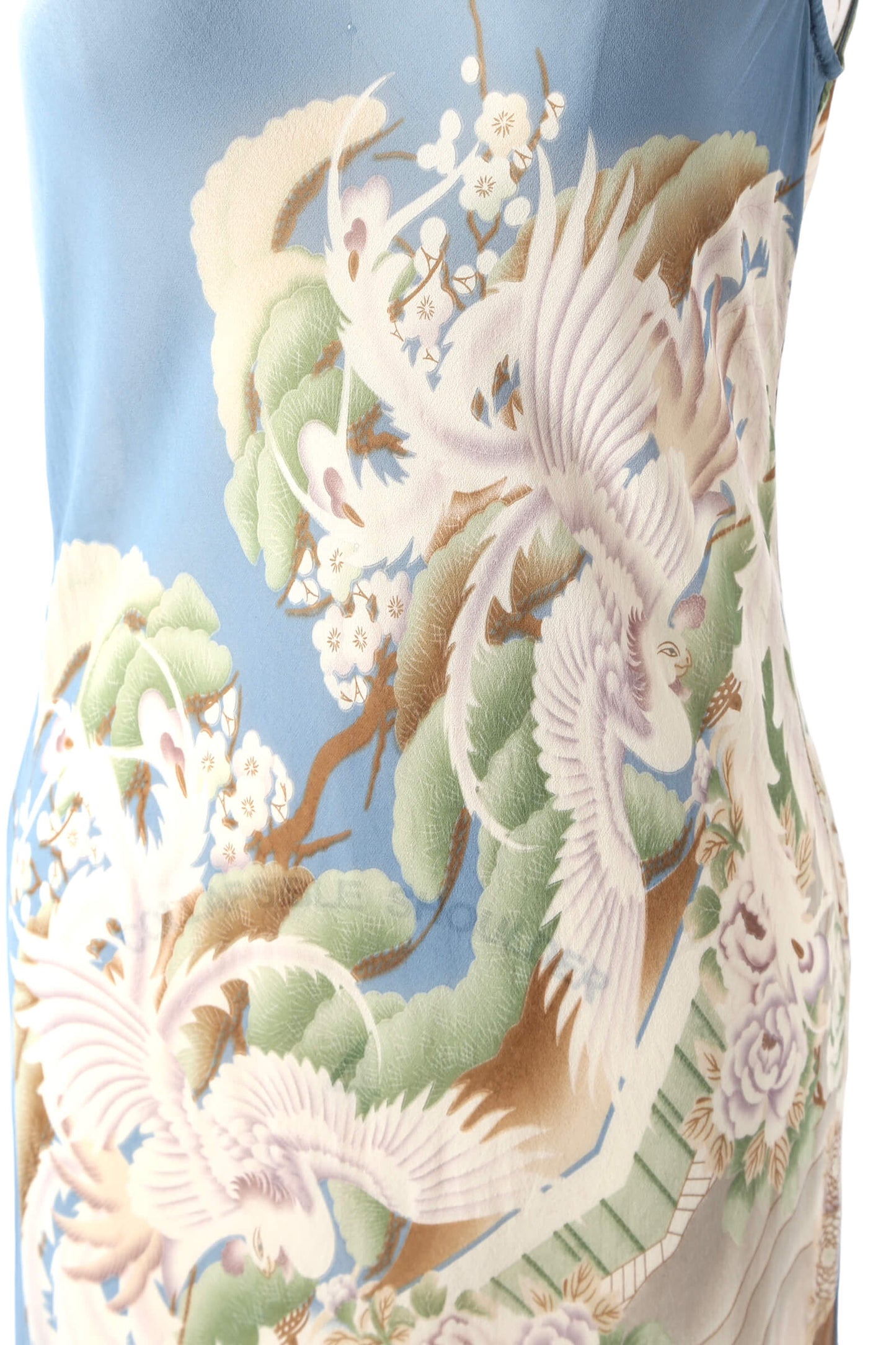 1990's Silk Citron Dress