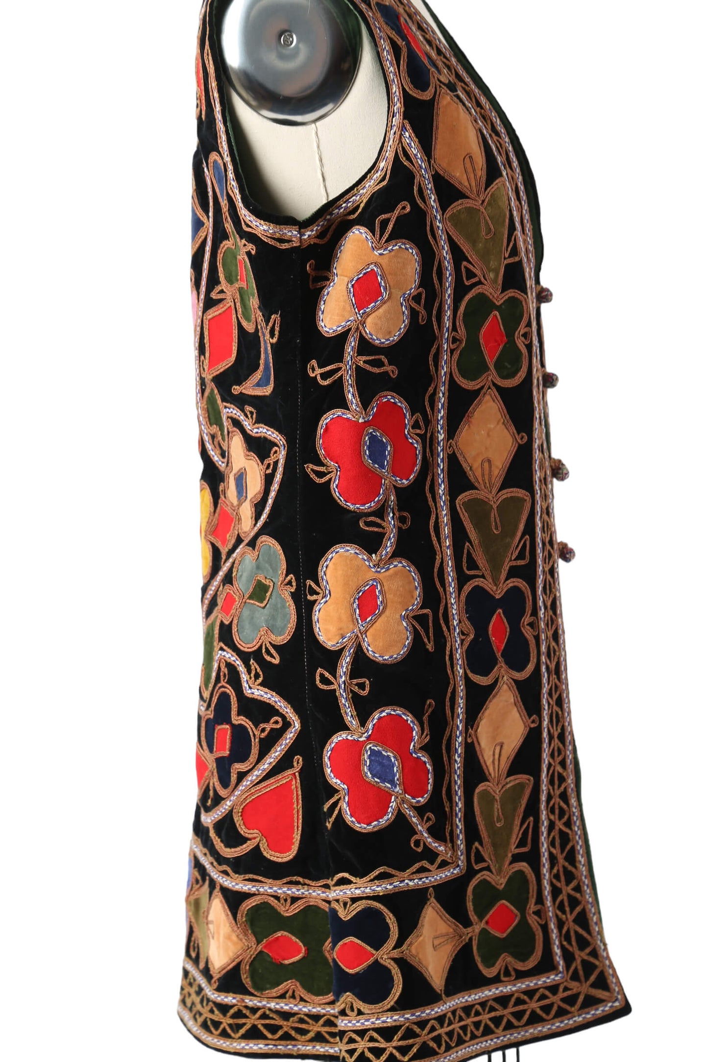 1960's Appliqué Afghani Vest