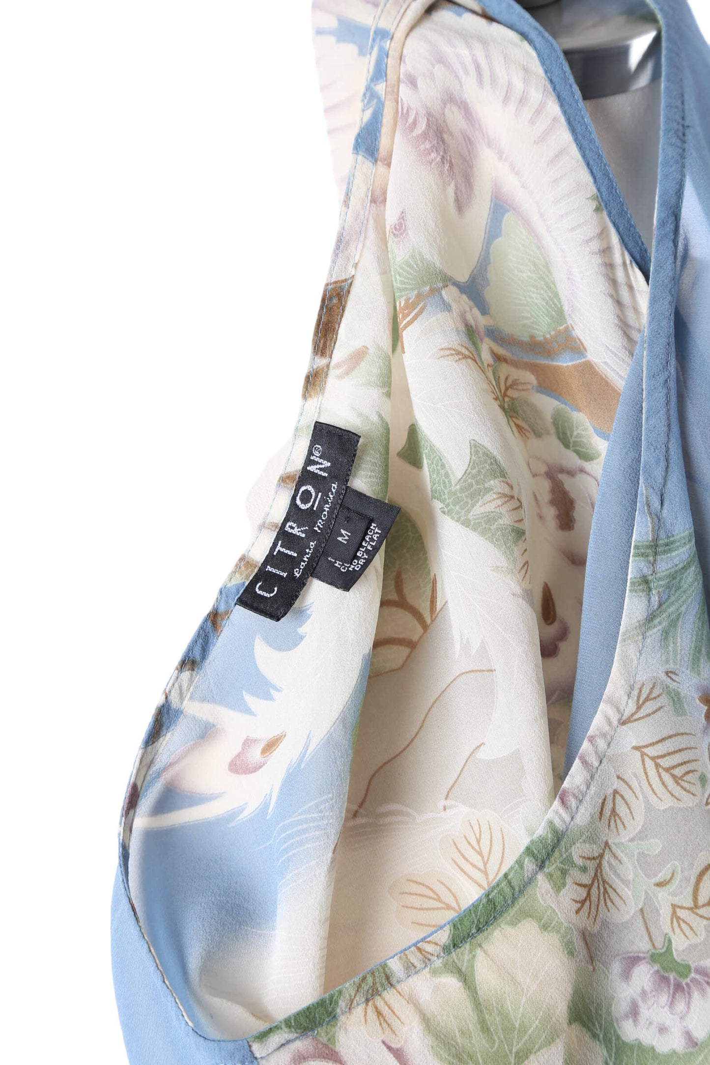 1990's Silk Citron Dress