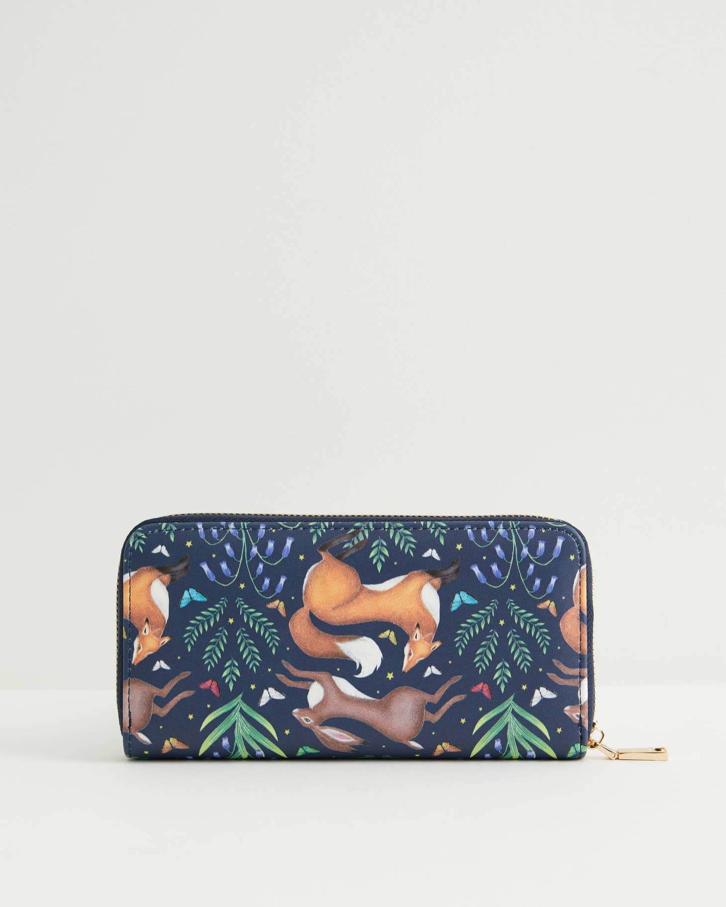 Large Hare and Fox Wallet