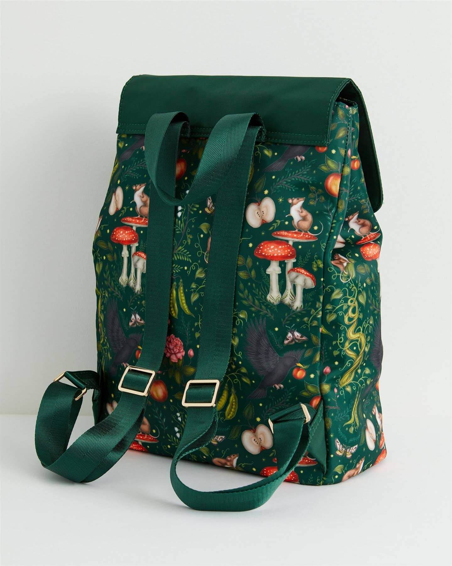 Into the Woods Green Backpack