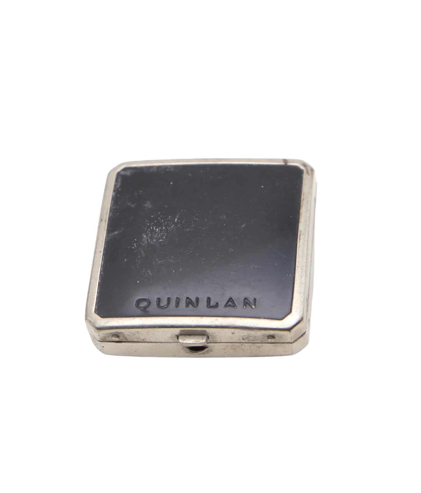 1930’s Quinlan Art Deco Chrome Compact