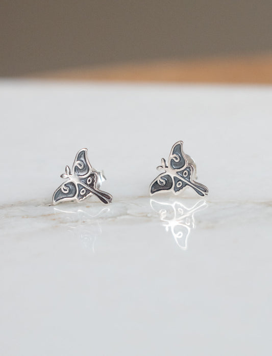 Luna Sterling Studs