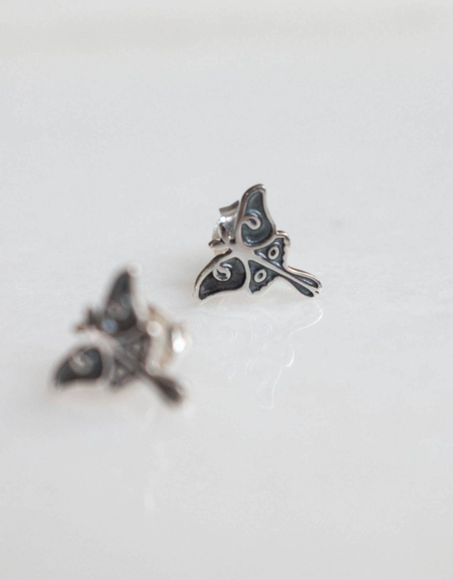Luna Sterling Studs