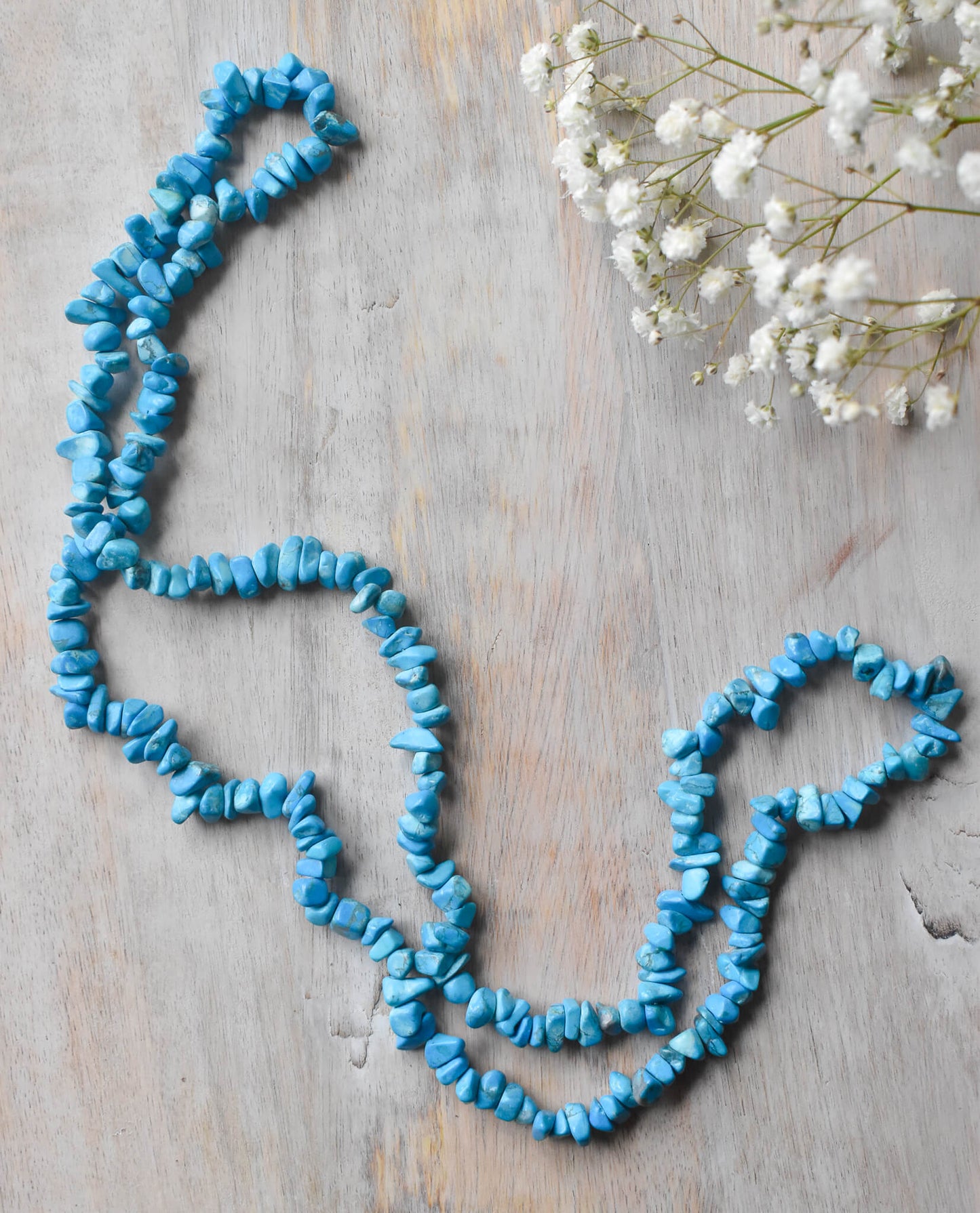 1970's Bright Sky Necklace