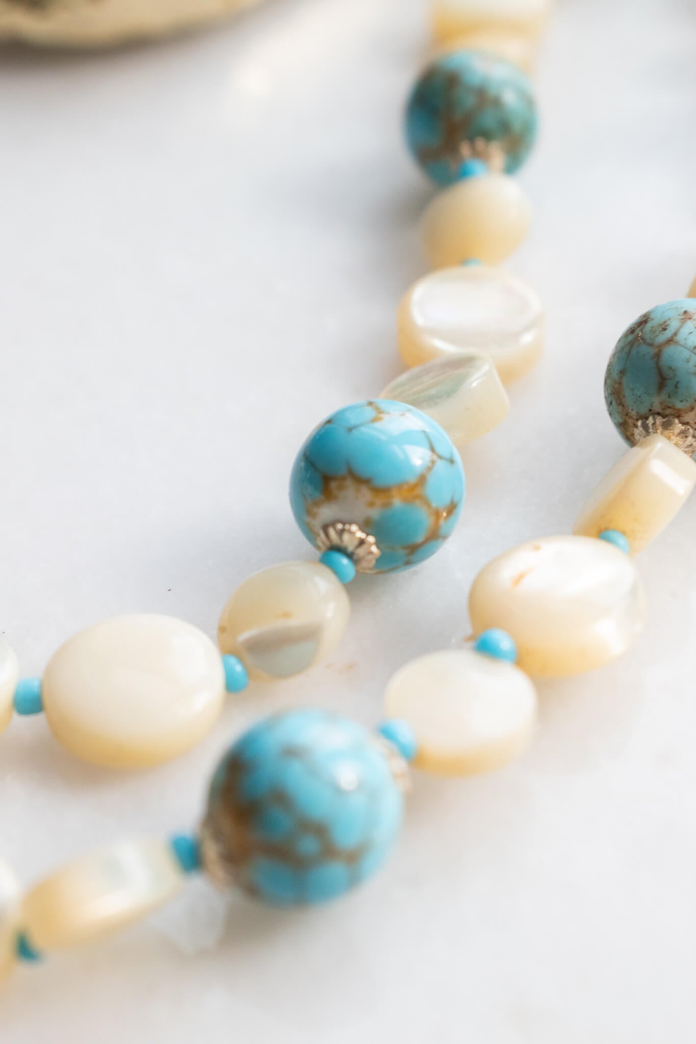 1950's Robin's Egg Necklace