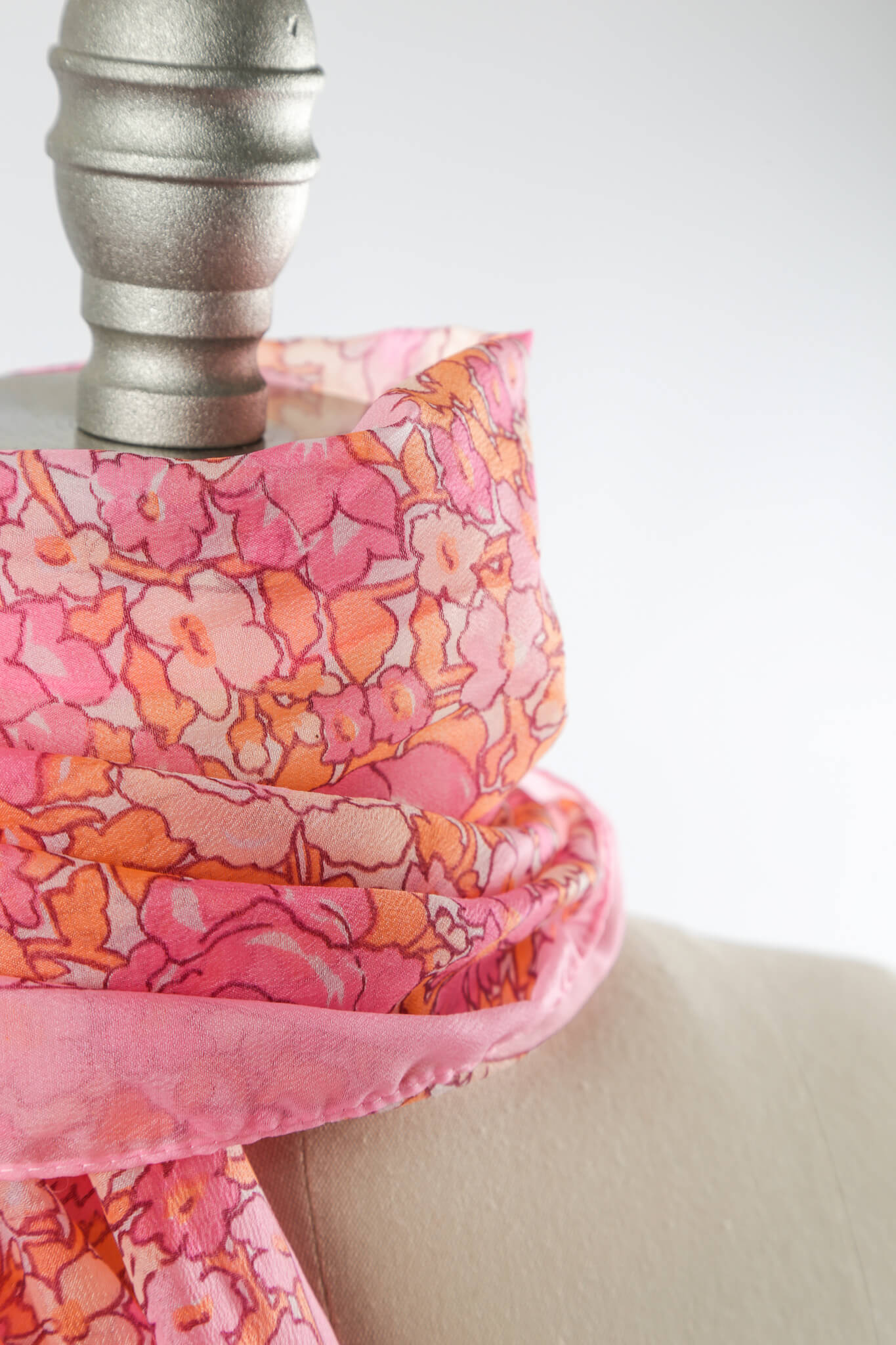 1960's Rosey Scarf