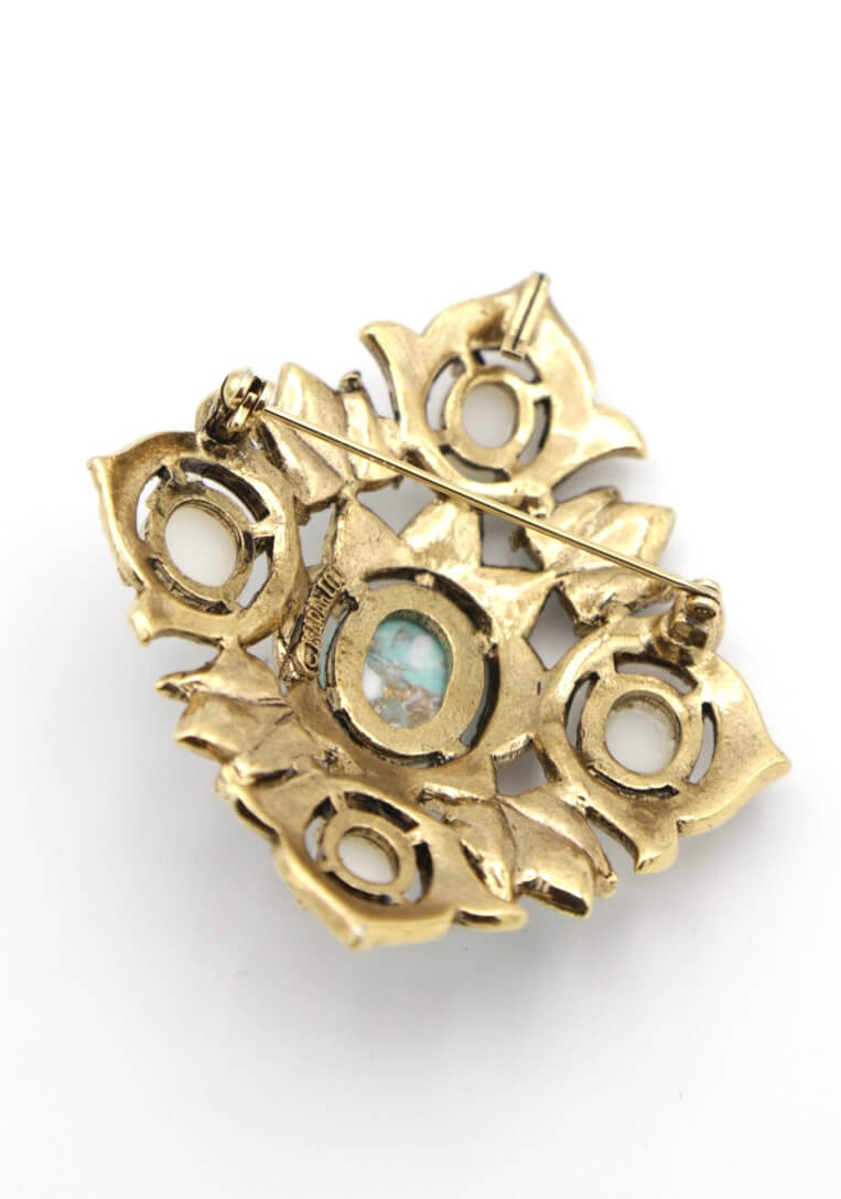 1968 Robin's Egg Brooch