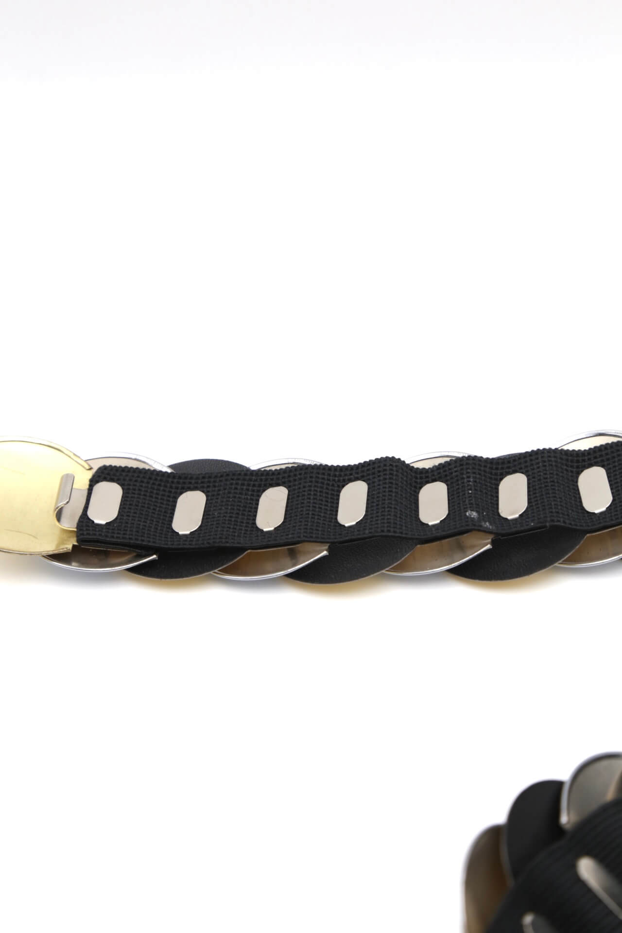 1980's Mixed Metal Shield Belt