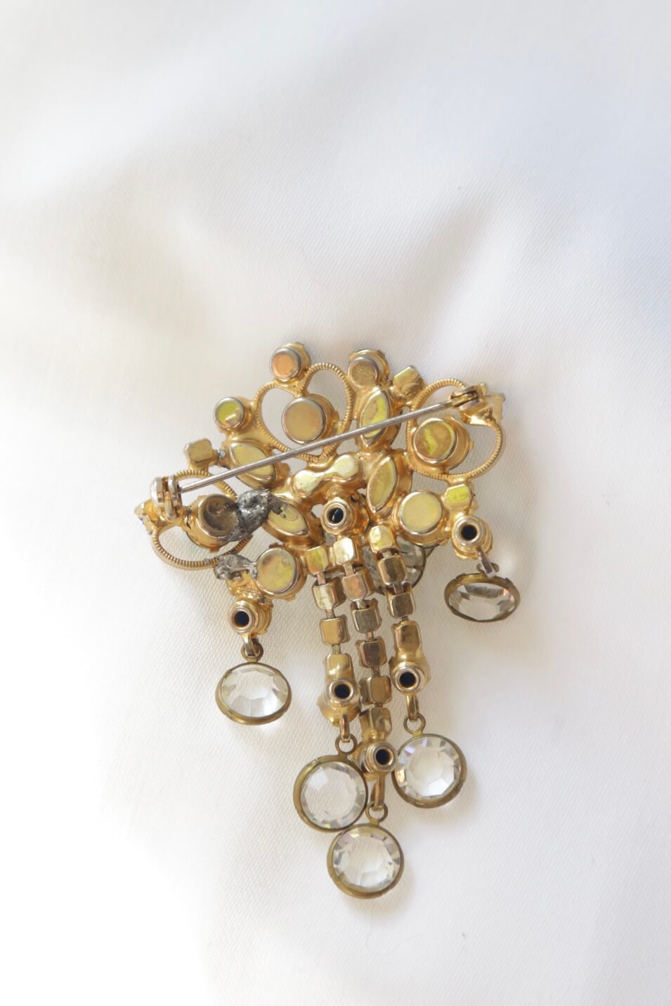 1950's Bezel Set Brooch