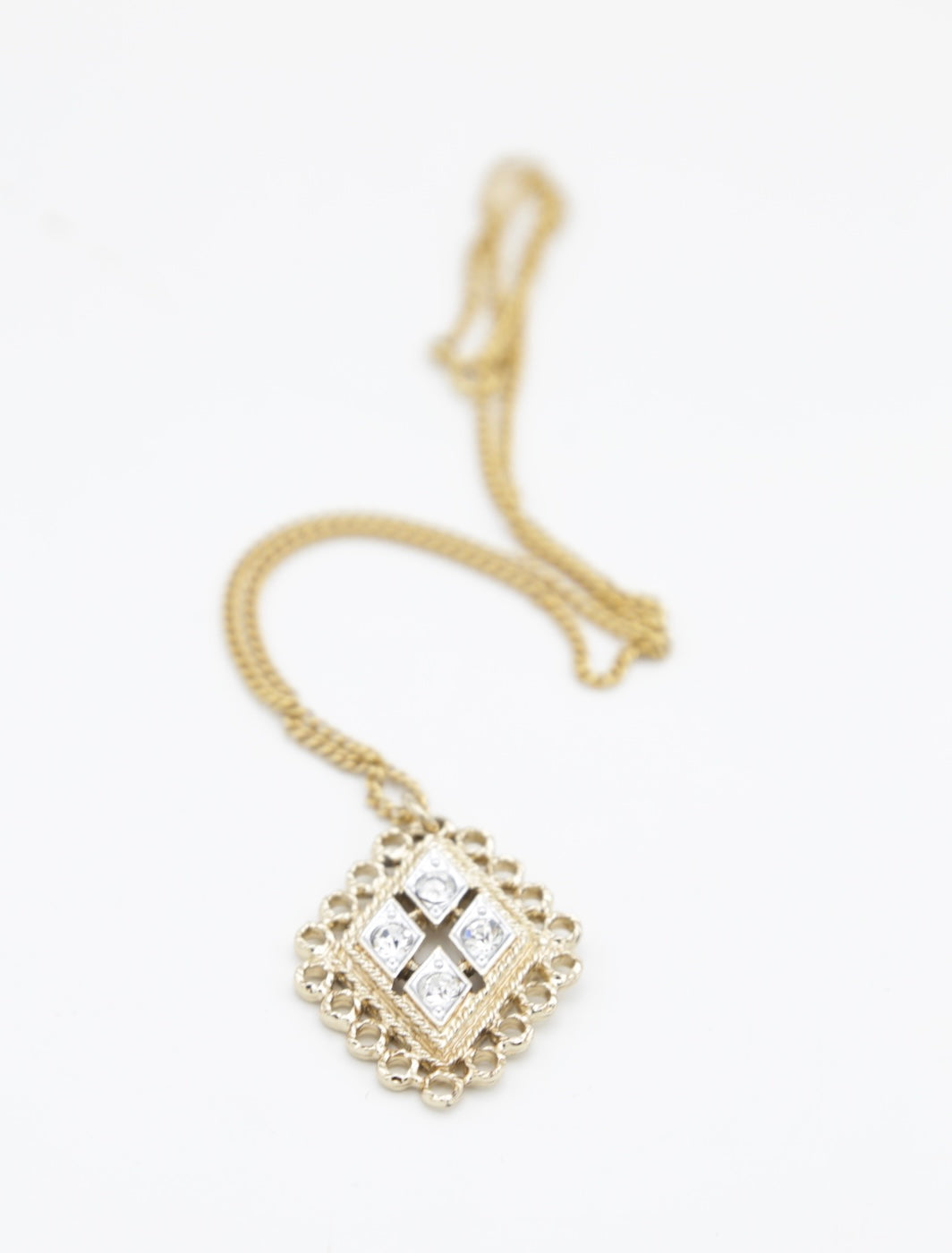 1970s Sarah Coventry “Candle Light” Pendant