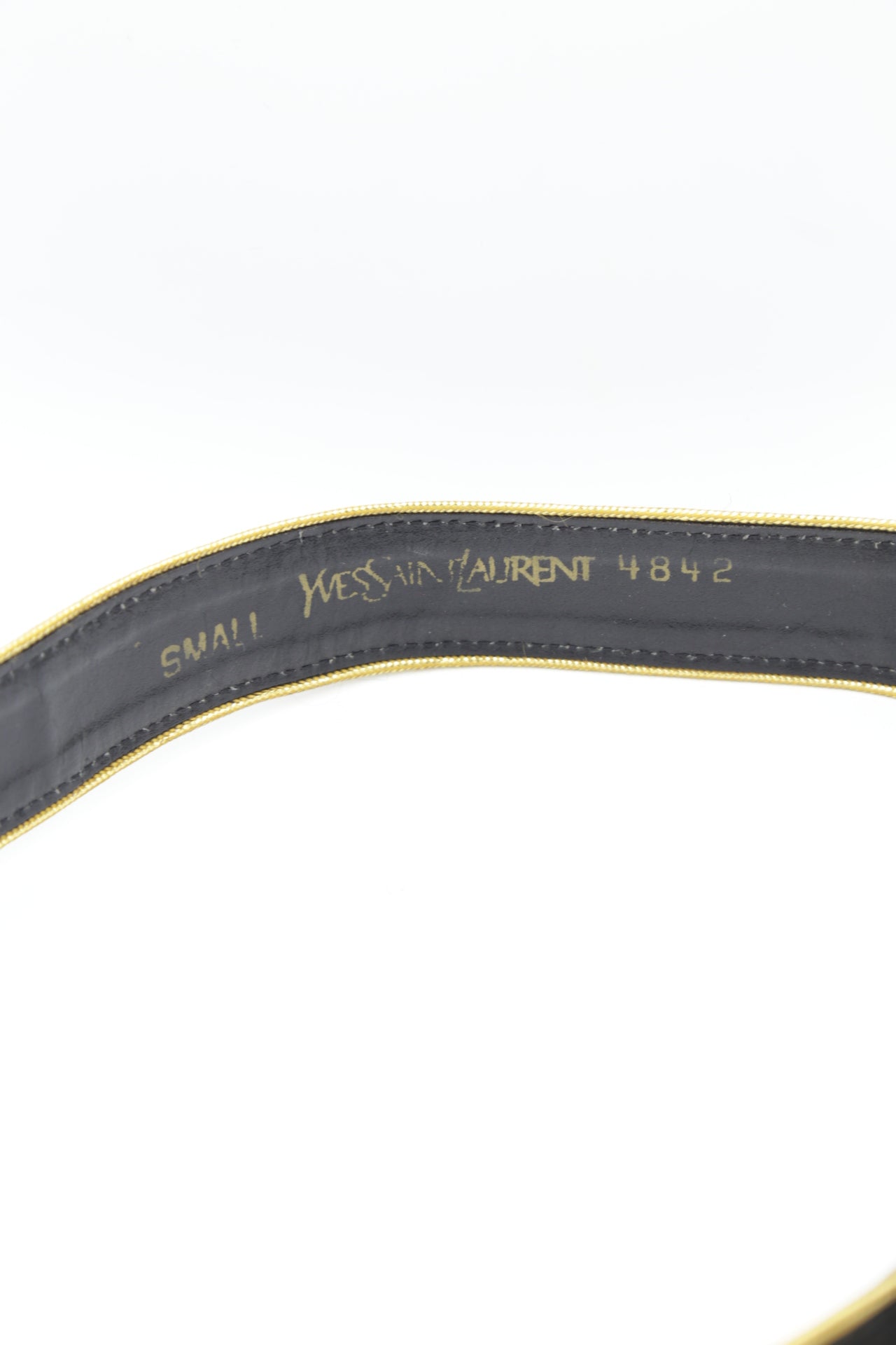 1980s YSL Belt