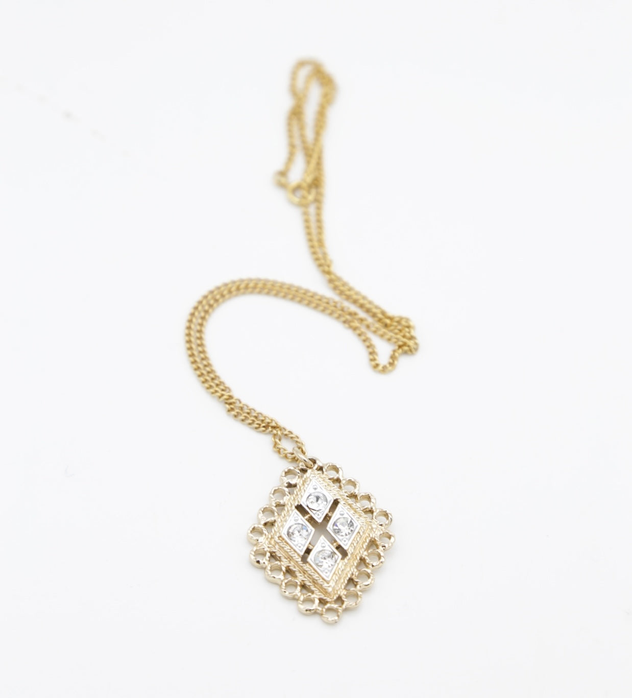 1970s Sarah Coventry “Candle Light” Pendant