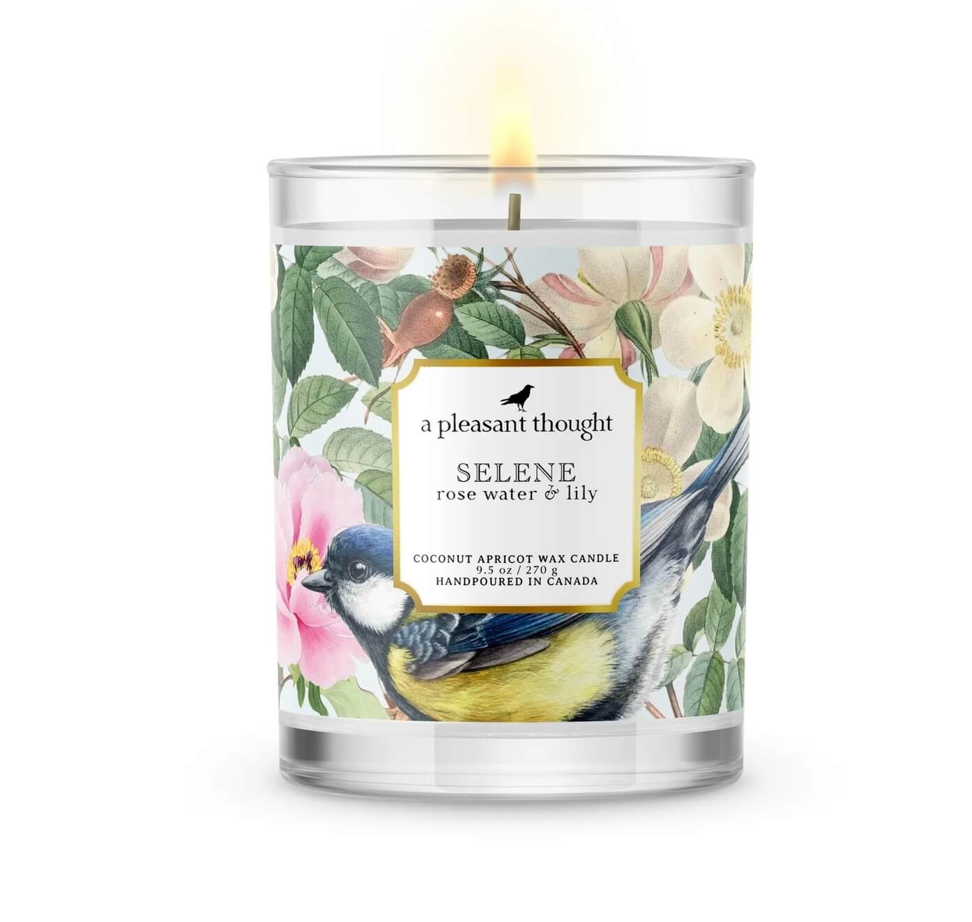 Selene Rose Water & Lily Candle